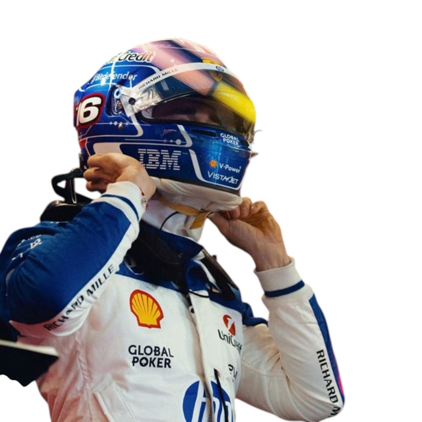 Charles Leclerc 2025 Ferrari Miami GP F1 Race Suit - Averon Racewears image 2