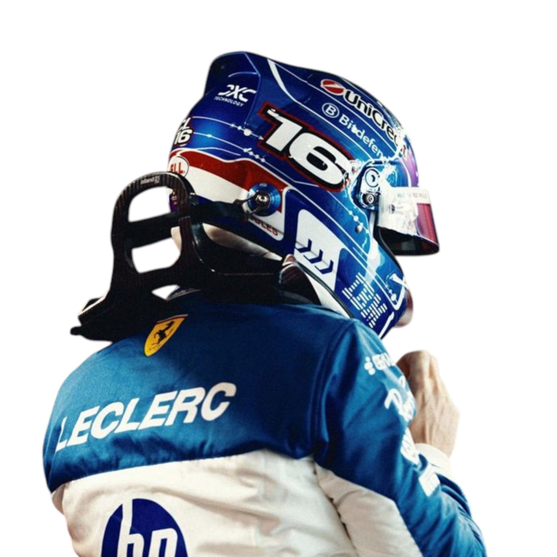 Charles Leclerc 2025 Ferrari Miami GP F1 Race Suit - Averon Racewears image 3