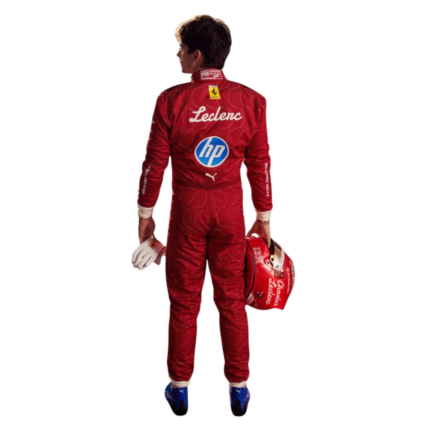 Charles Leclerc 2025 Ferrari Monza GP F1 Race Suit - Averon Racewears image 2