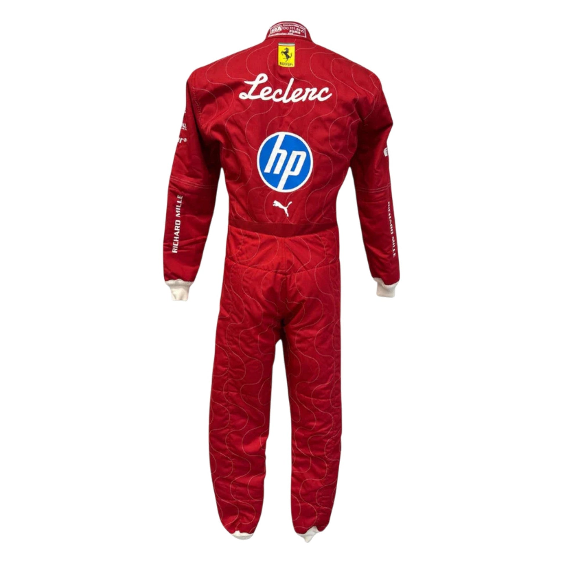 Charles Leclerc 2025 Ferrari Monza GP F1 Race Suit - Averon Racewears image 4