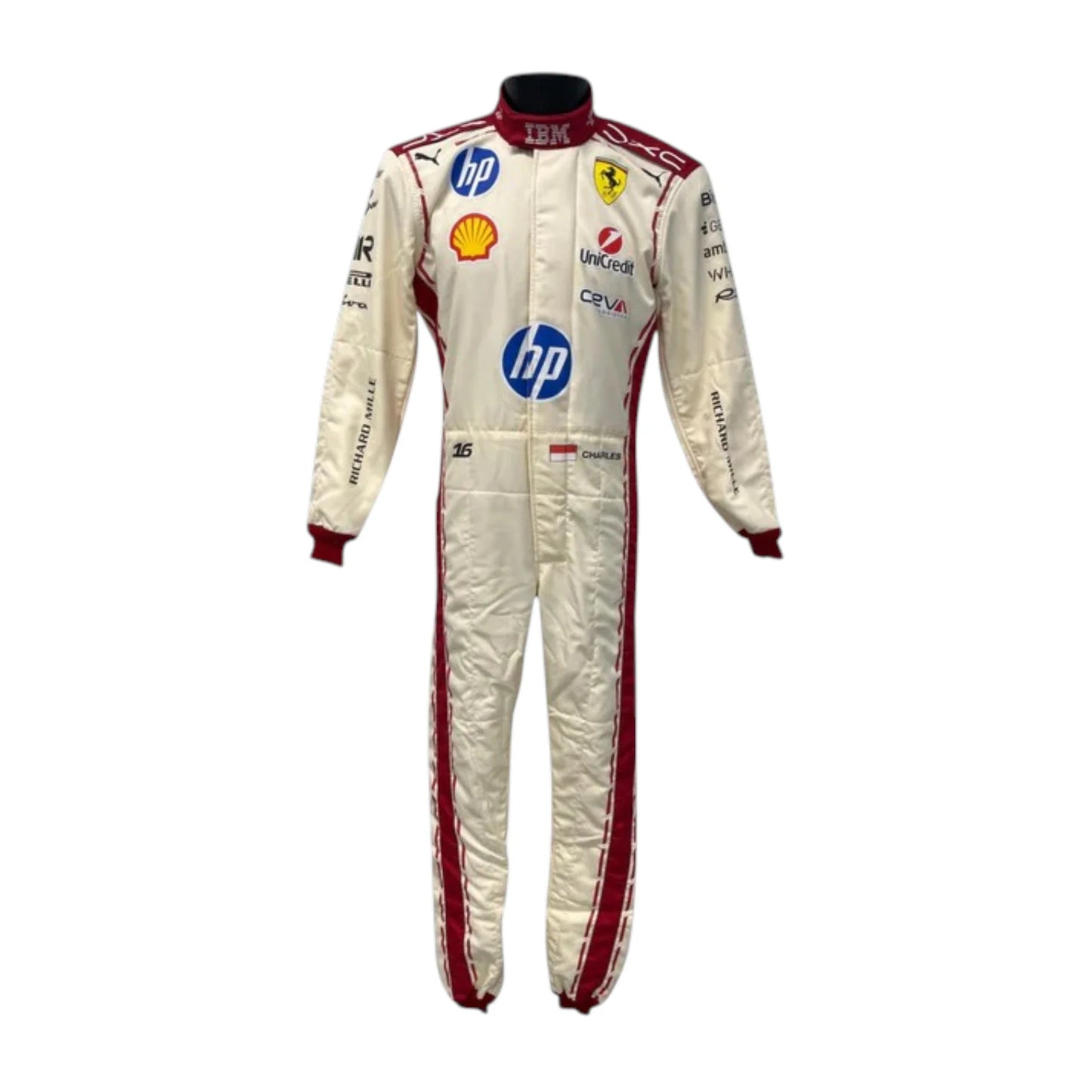 Charles Leclerc 2026 Ferrari Monaco GP F1 Race Suit - Averon Racewears image 10