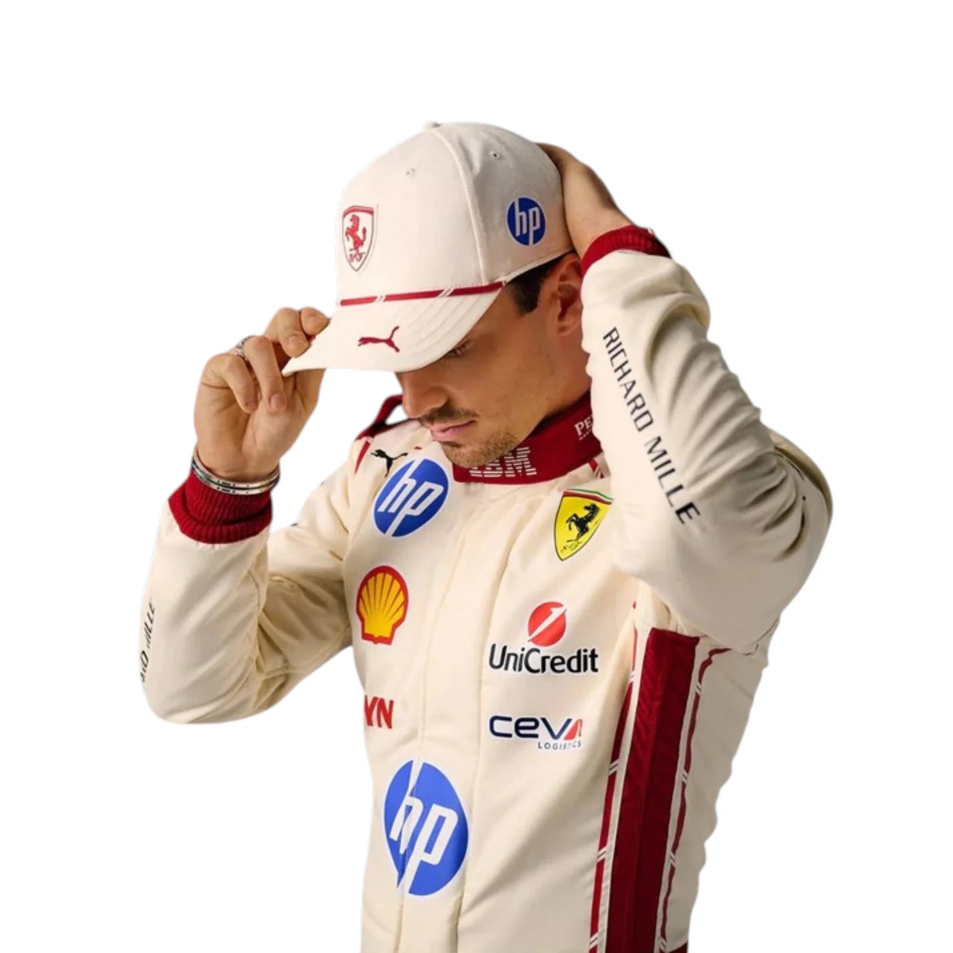 Charles Leclerc 2026 Ferrari Monaco GP F1 Race Suit - Averon Racewears image 6