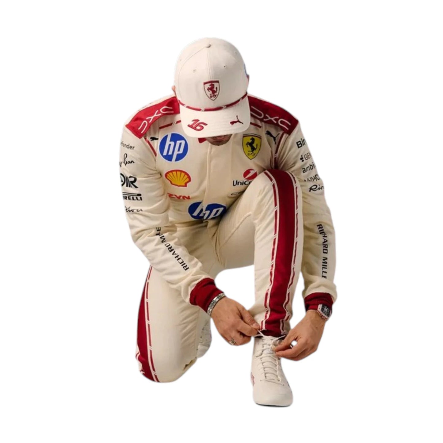 Charles Leclerc 2026 Ferrari Monaco GP F1 Race Suit - Averon Racewears image 8
