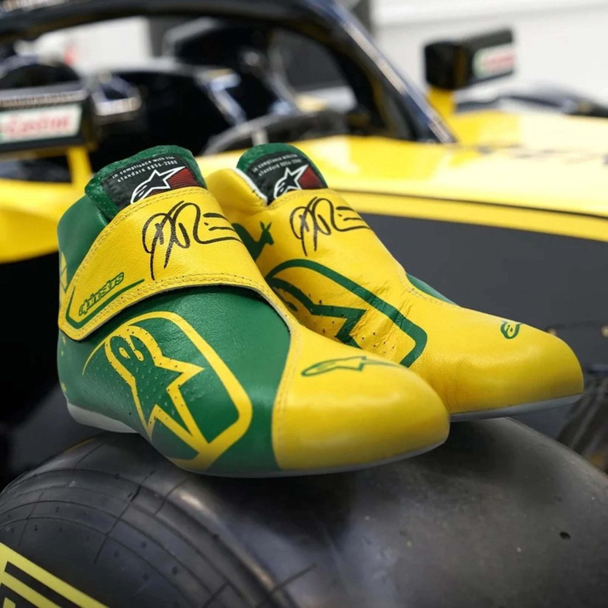 Daniel Ricciardo 2019 Renault Australian GP F1 Racing Shoes - Averon Racewears image 4