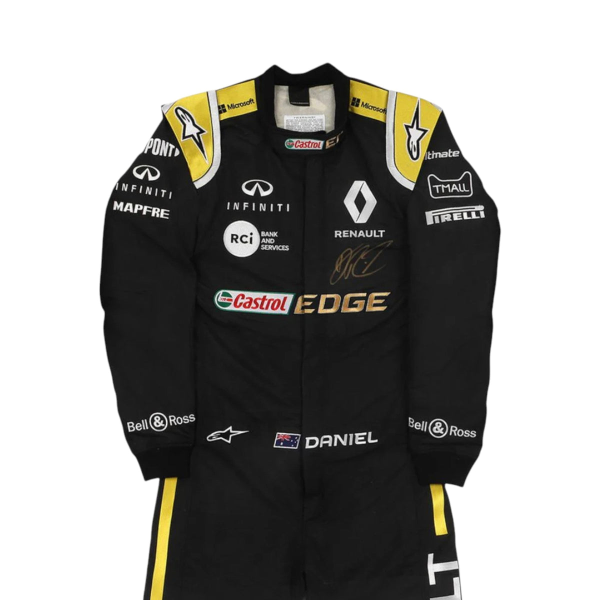 Daniel Ricciardo 2019 Renault F1 Race Suit - Averon Racewears image 3