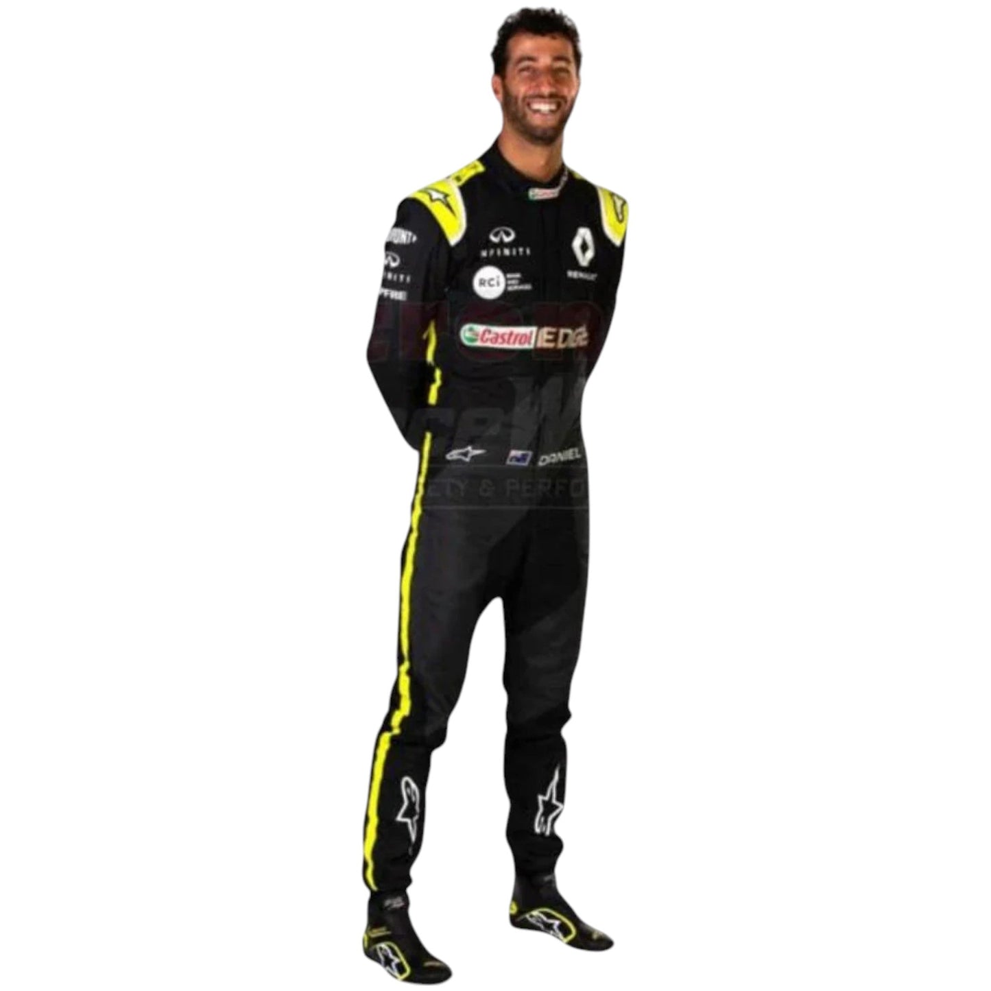 Daniel Ricciardo 2020 Renault F1 Race Suit - Averon Racewears image 1