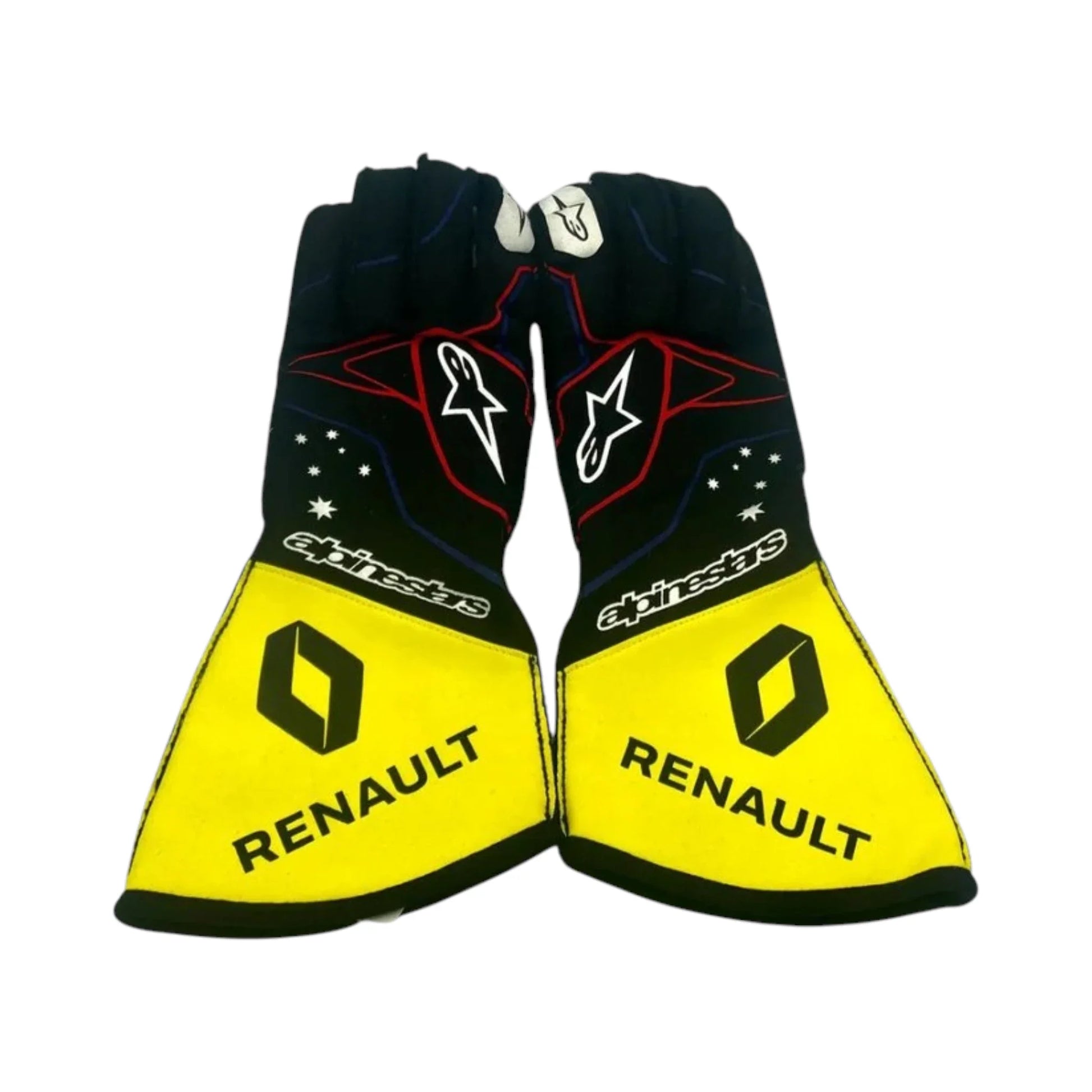 Daniel Ricciardo 2020 Renault F1 Racing Gloves - Averon Racewears image 1