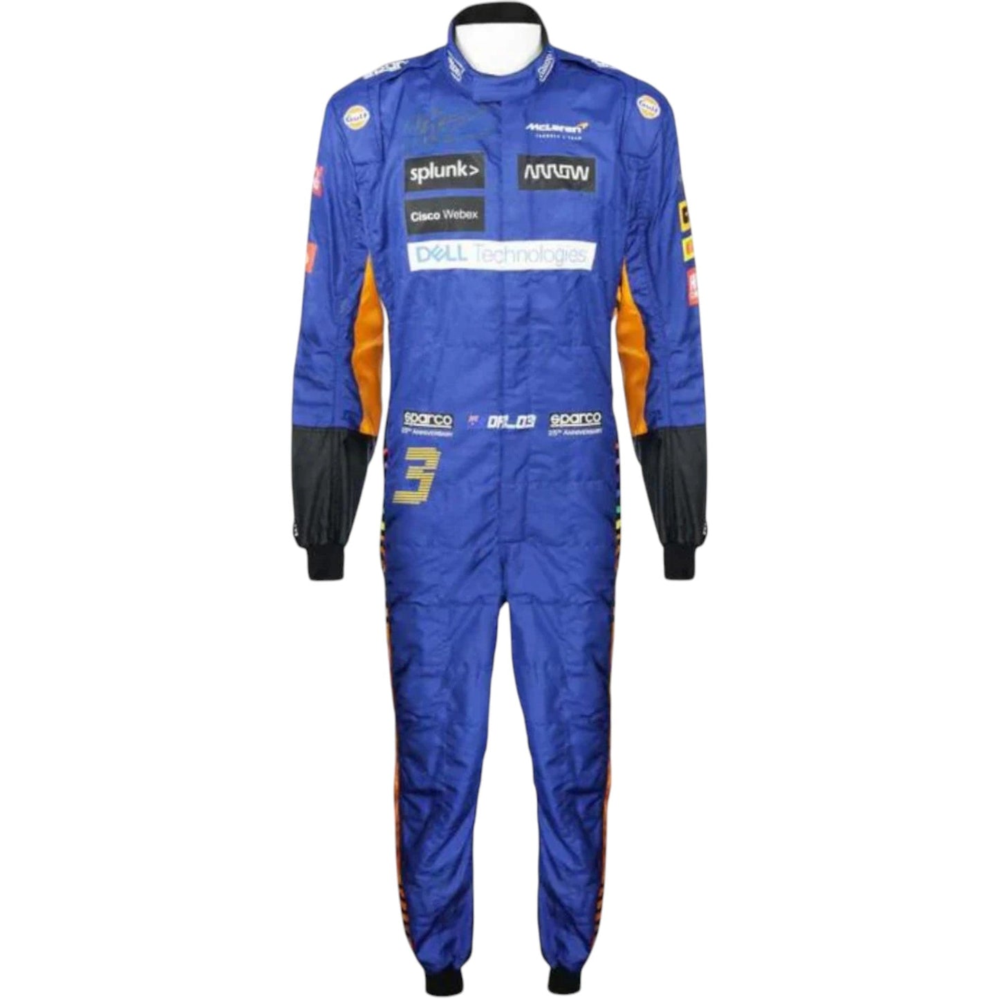 Daniel Ricciardo 2021 Mclaren F1 Race Suit - Averon Racewears image 1
