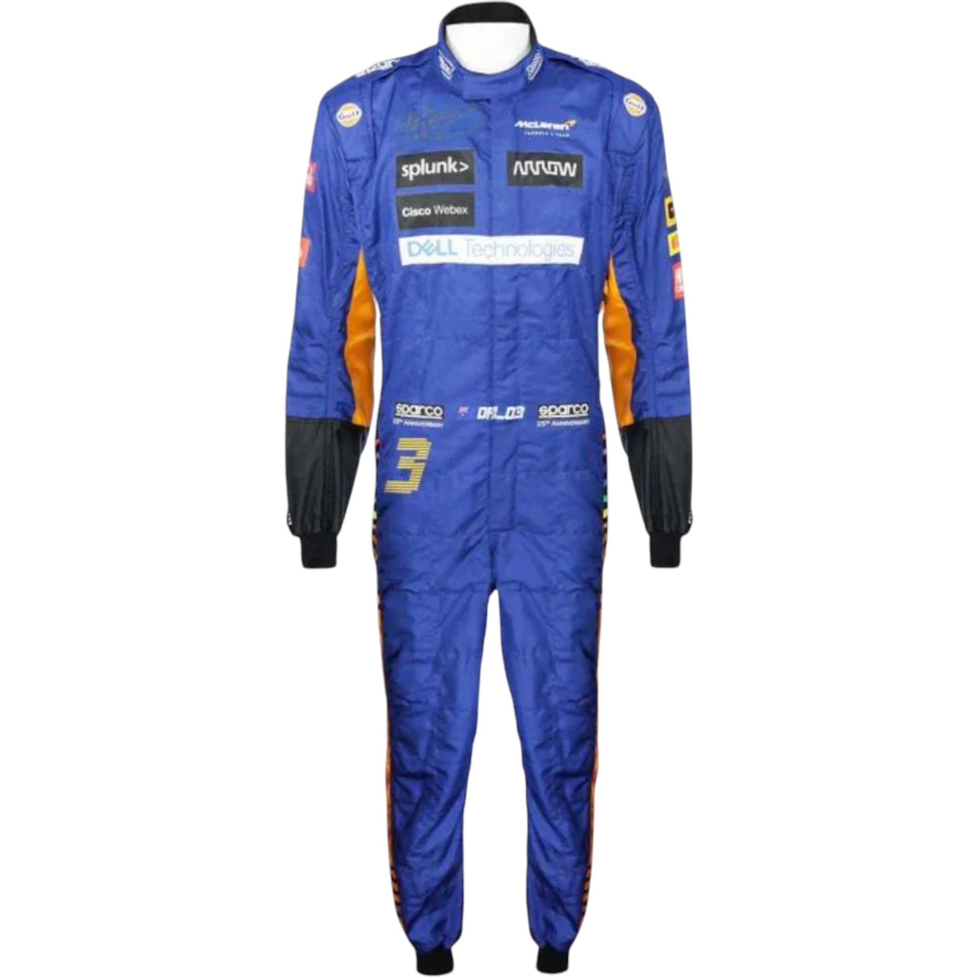 Daniel Ricciardo 2021 Mclaren F1 Race Suit - Averon Racewears image 1