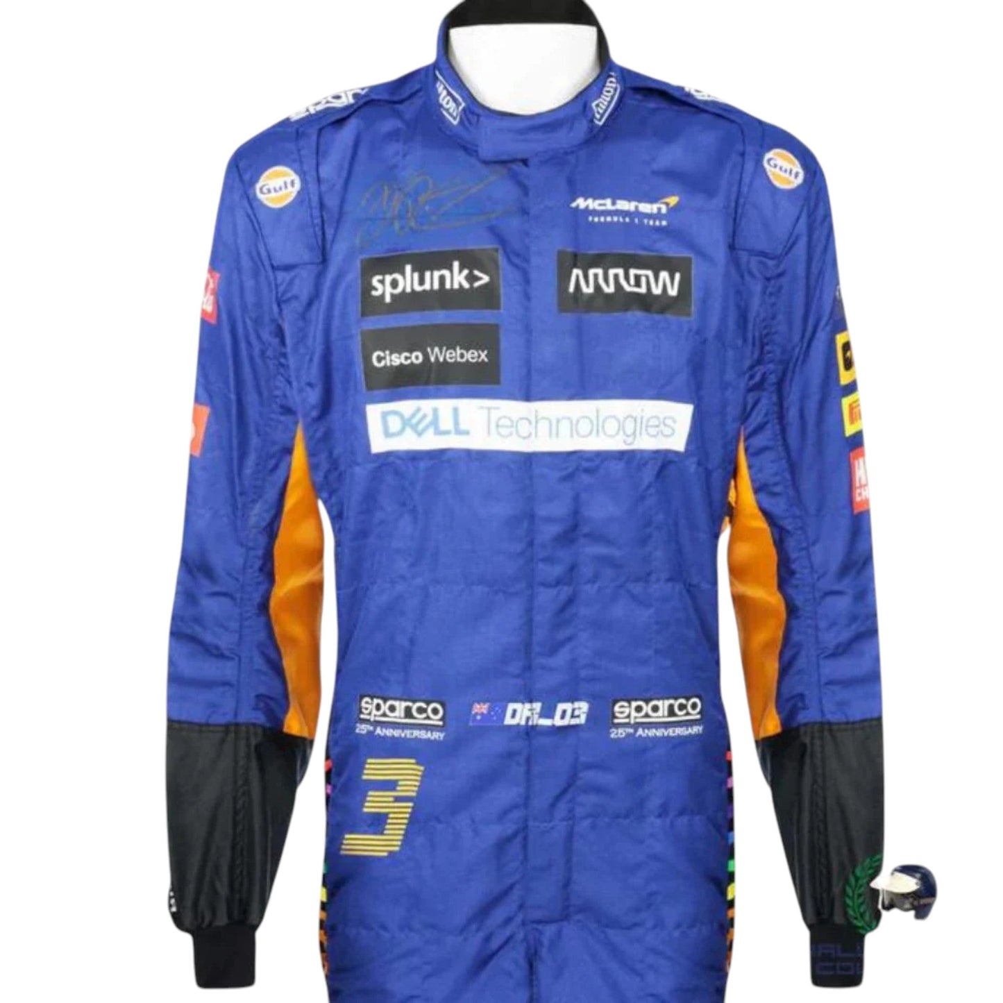Daniel Ricciardo 2021 Mclaren F1 Race Suit - Averon Racewears image 2