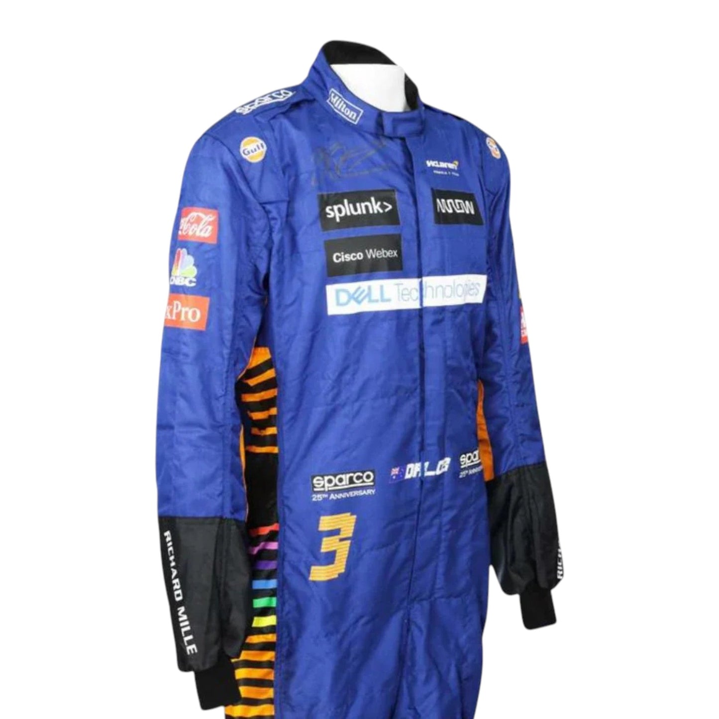 Daniel Ricciardo 2021 Mclaren F1 Race Suit - Averon Racewears image 4
