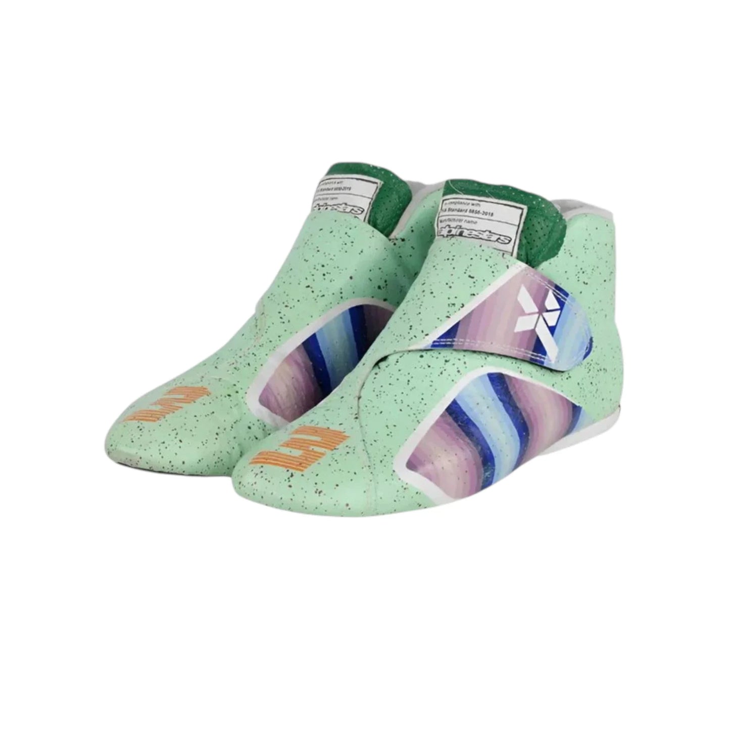Daniel Ricciardo 2021 Mclaren Honey Badge Italian GP F1 Racing Shoes - Averon Racewears image 1