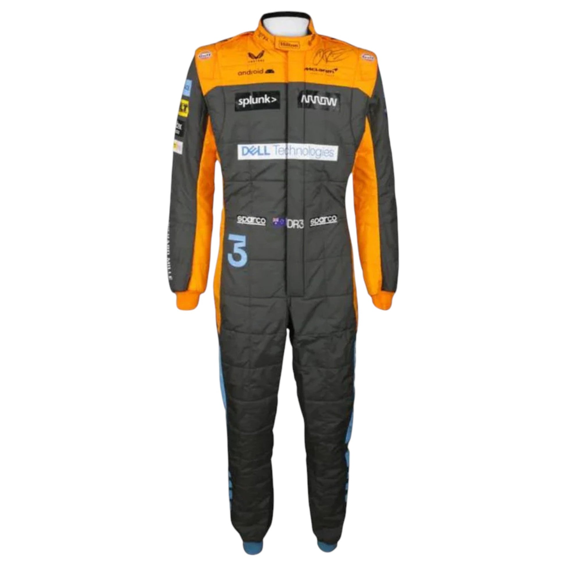Daniel Ricciardo 2022 Mclaren F1 Race Suit - Averon Racewears image 2