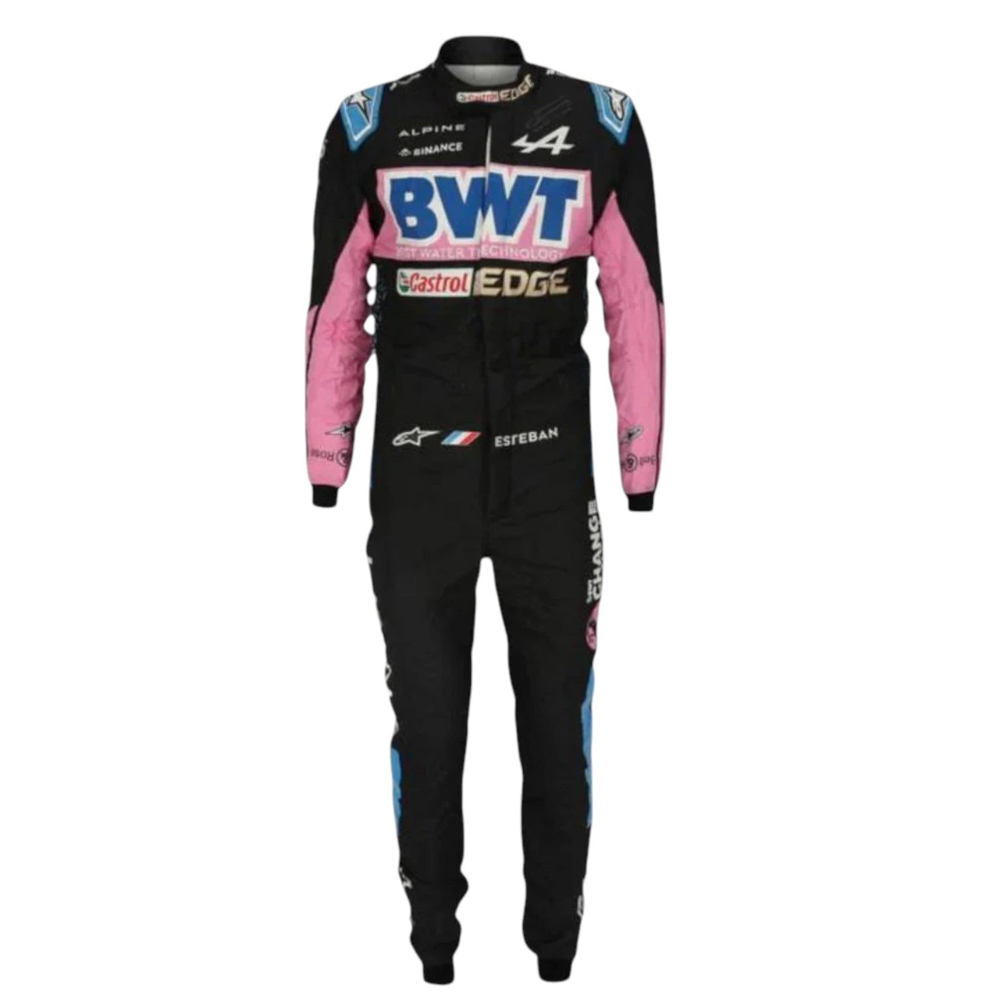 Esteban Ocon 2023 BWT Alpine F1 Race Suit - Averon Racewears image 1