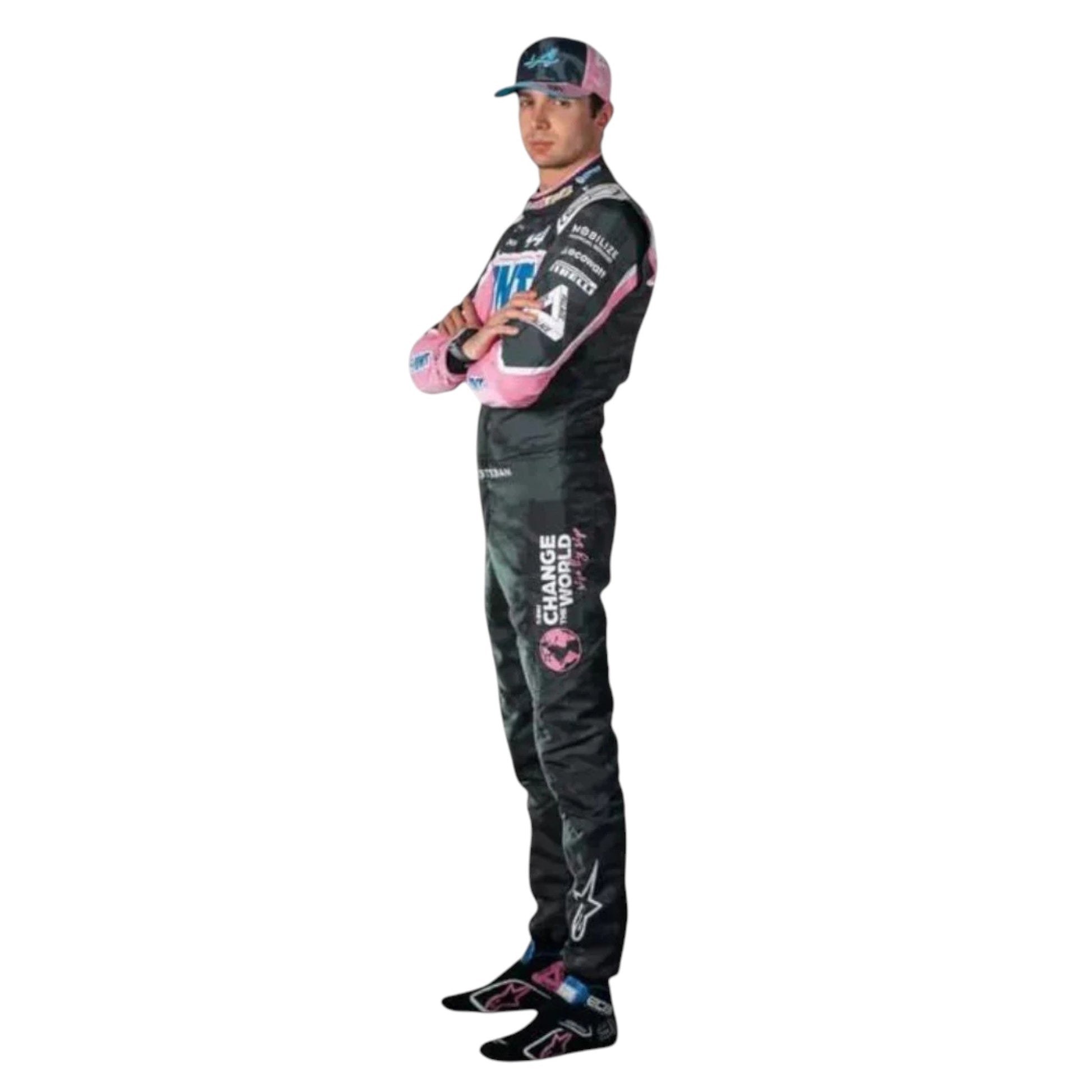 Esteban Ocon 2023 BWT Alpine F1 Race Suit - Averon Racewears image 4