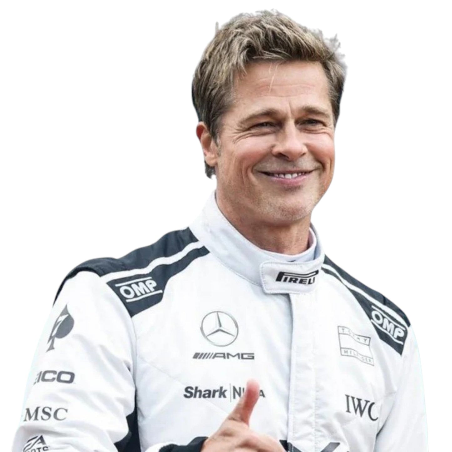 F1 Movie Sony Hayes (Brad Pitt) 2025 F1 Race Suit - Averon Racewears image 3