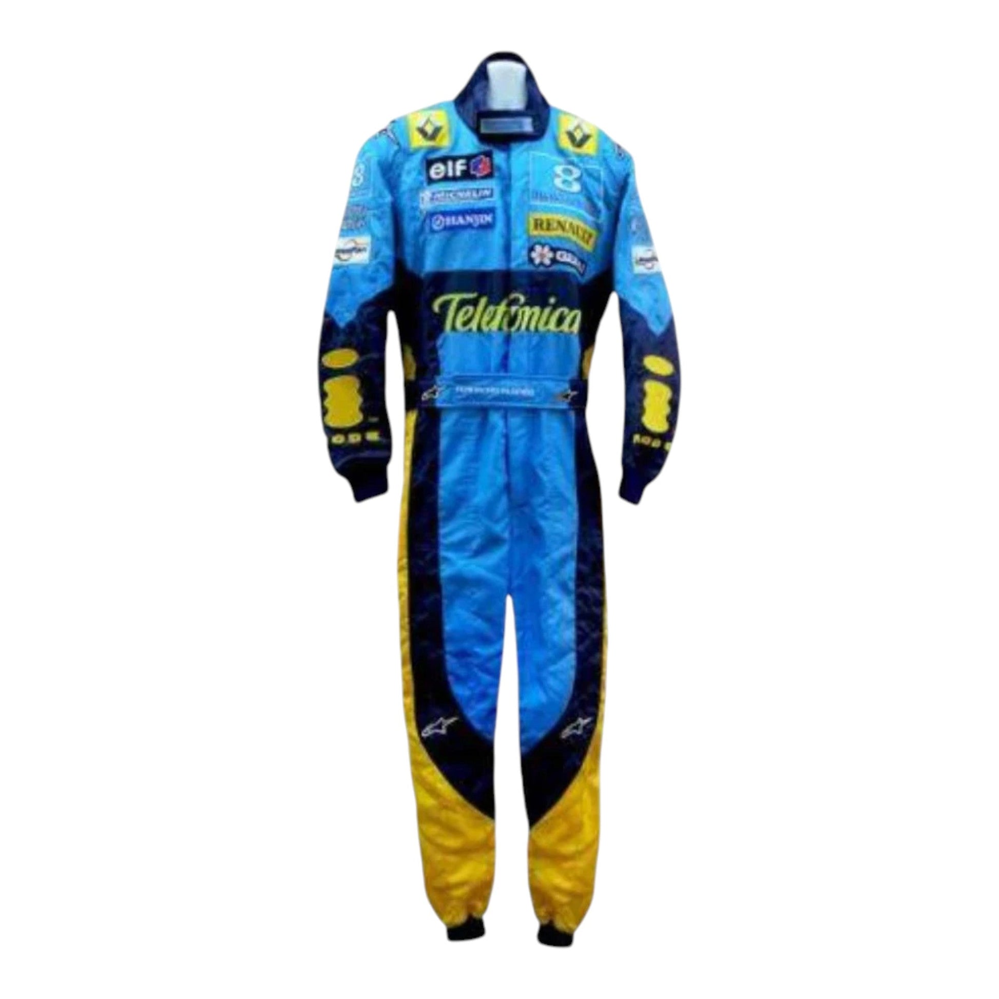 Fernando Alonso 2004 Renault F1 Race Suit - Averon Racewears image 1