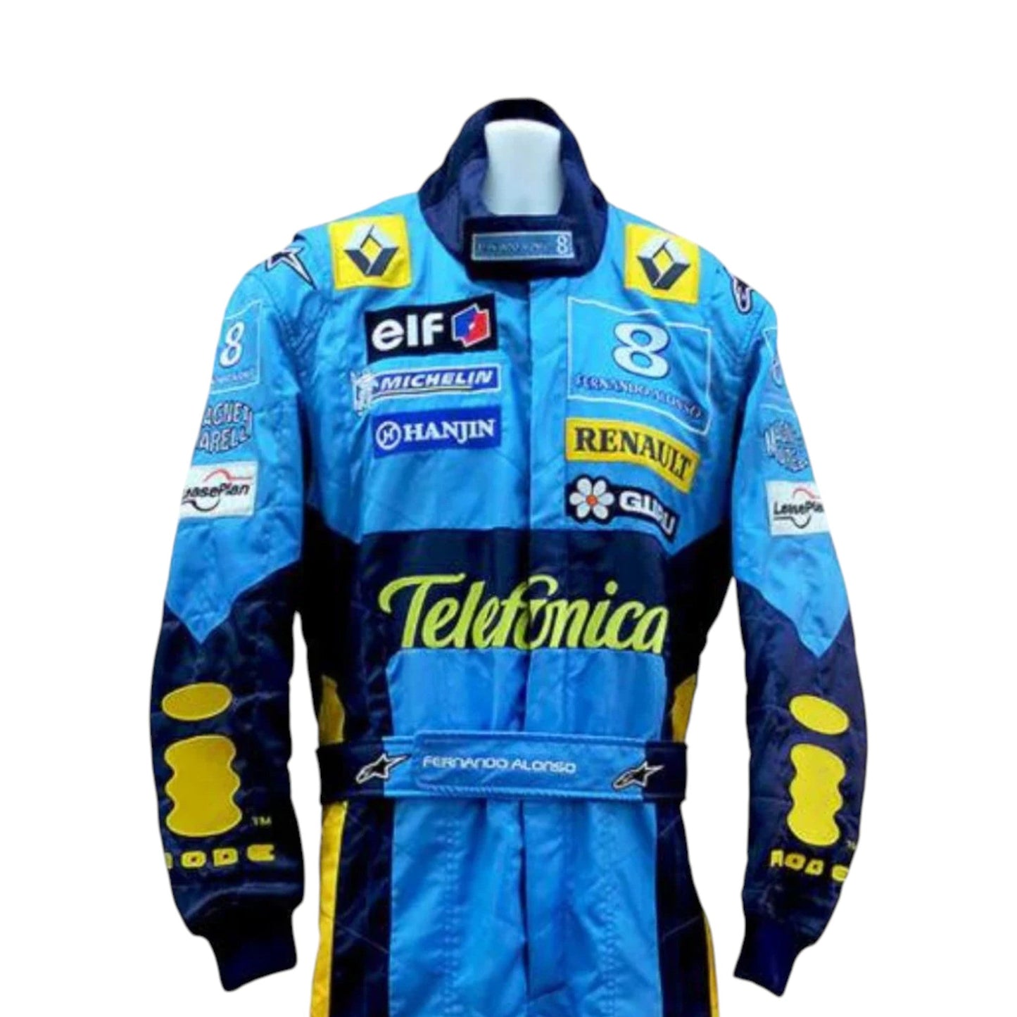 Fernando Alonso 2004 Renault F1 Race Suit - Averon Racewears image 2