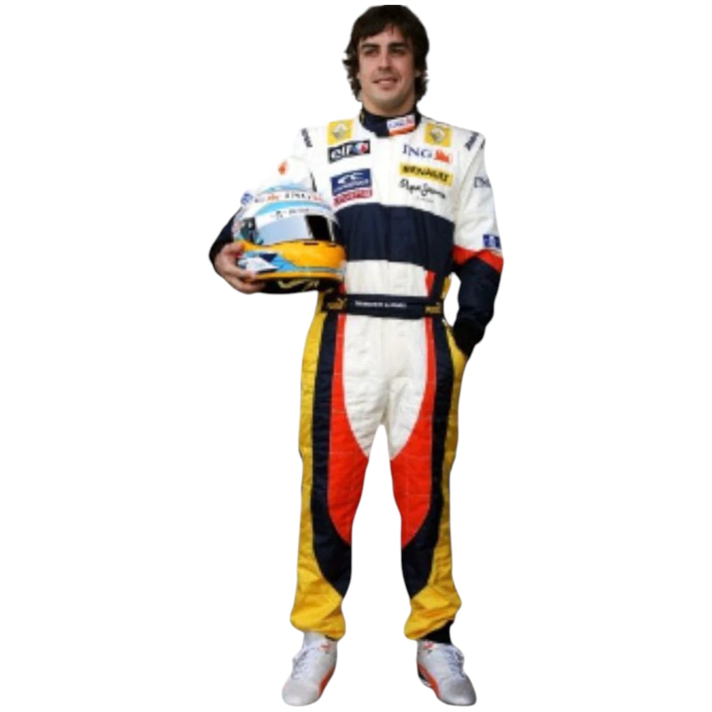 Fernando Alonso 2008 Renault F1 Race Suit - Averon Racewears image 1