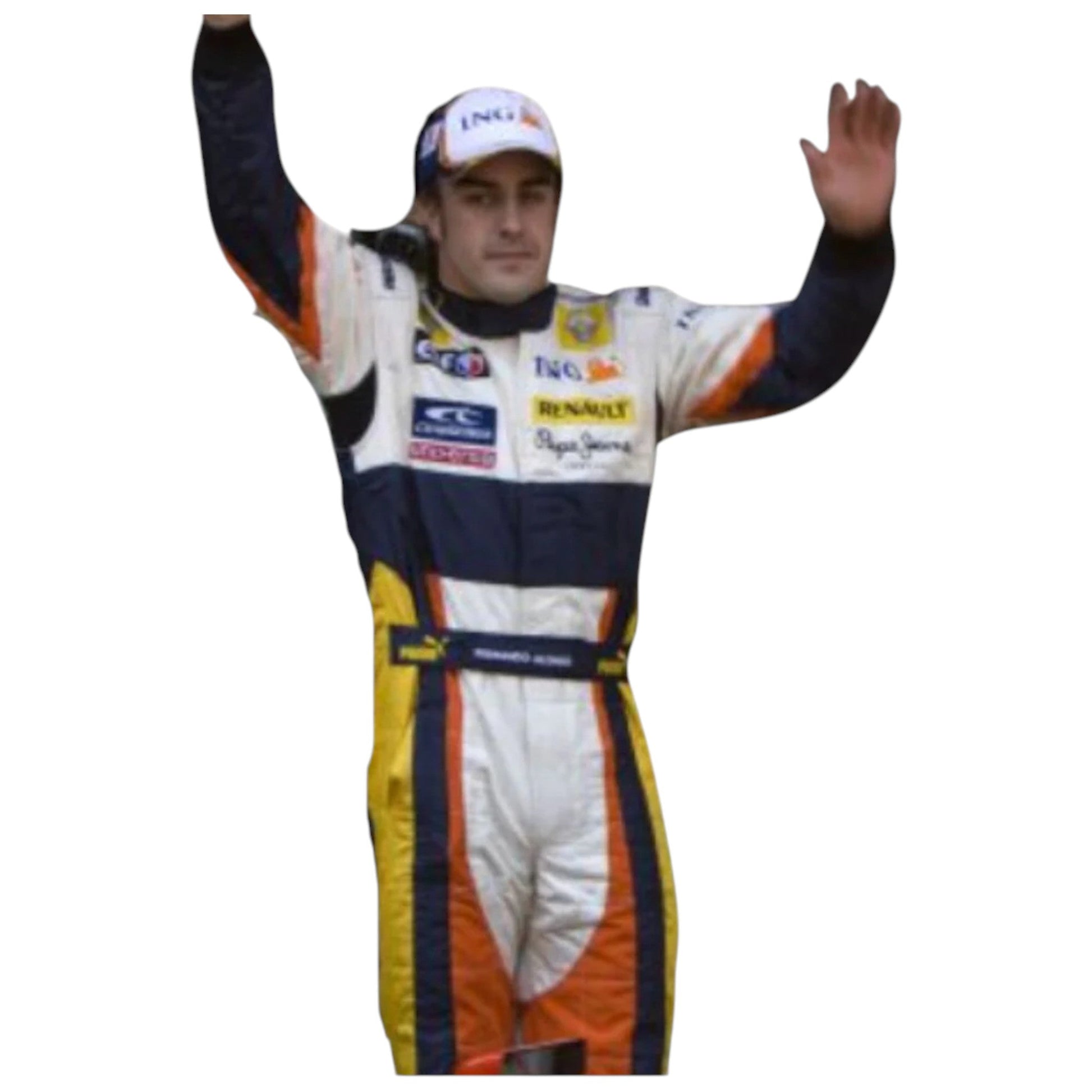 Fernando Alonso 2008 Renault F1 Race Suit - Averon Racewears image 2