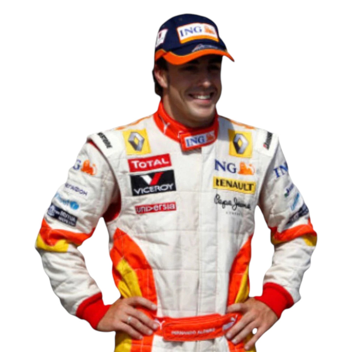 Fernando Alonso 2009 Renault F1 Race Suit - Averon Racewears image 1