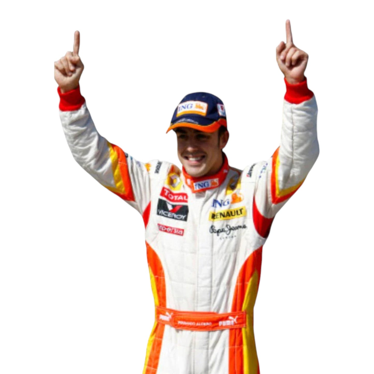 Fernando Alonso 2009 Renault F1 Race Suit - Averon Racewears image 2