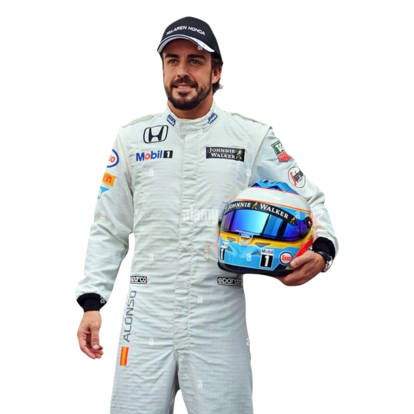 Fernando Alonso 2015 Mclaren F1 Race Suit - Averon Racewears image 2