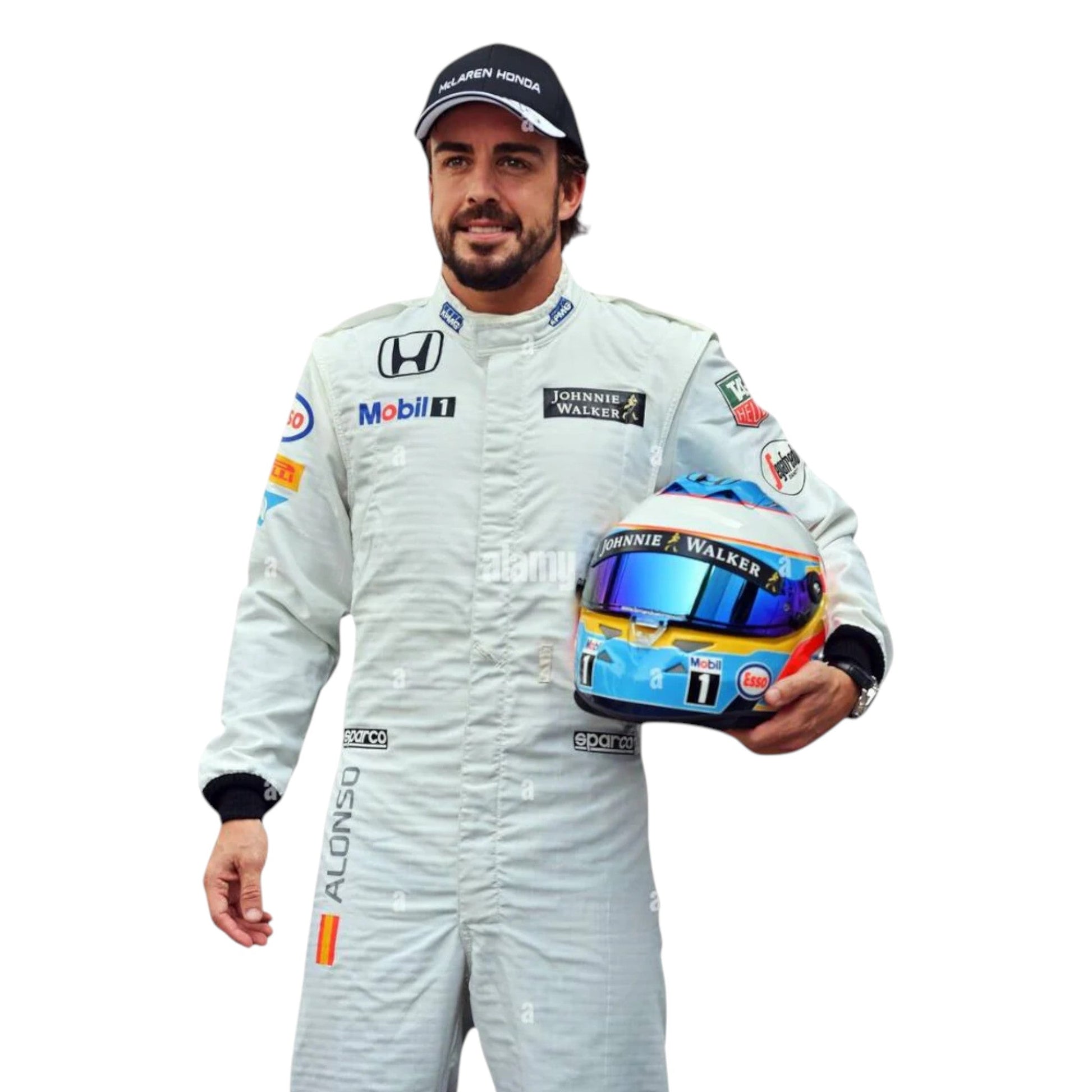 Fernando Alonso 2015 Mclaren F1 Race Suit - Averon Racewears image 2