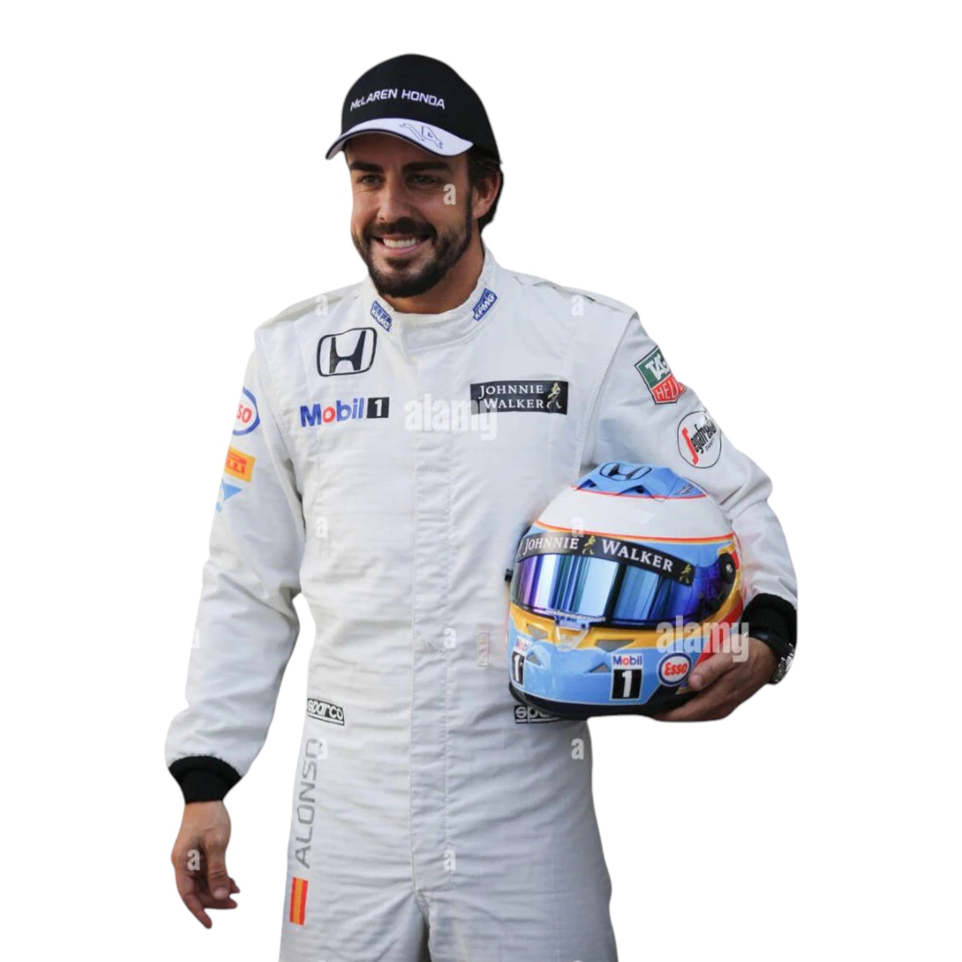 Fernando Alonso 2015 Mclaren F1 Race Suit - Averon Racewears image 3