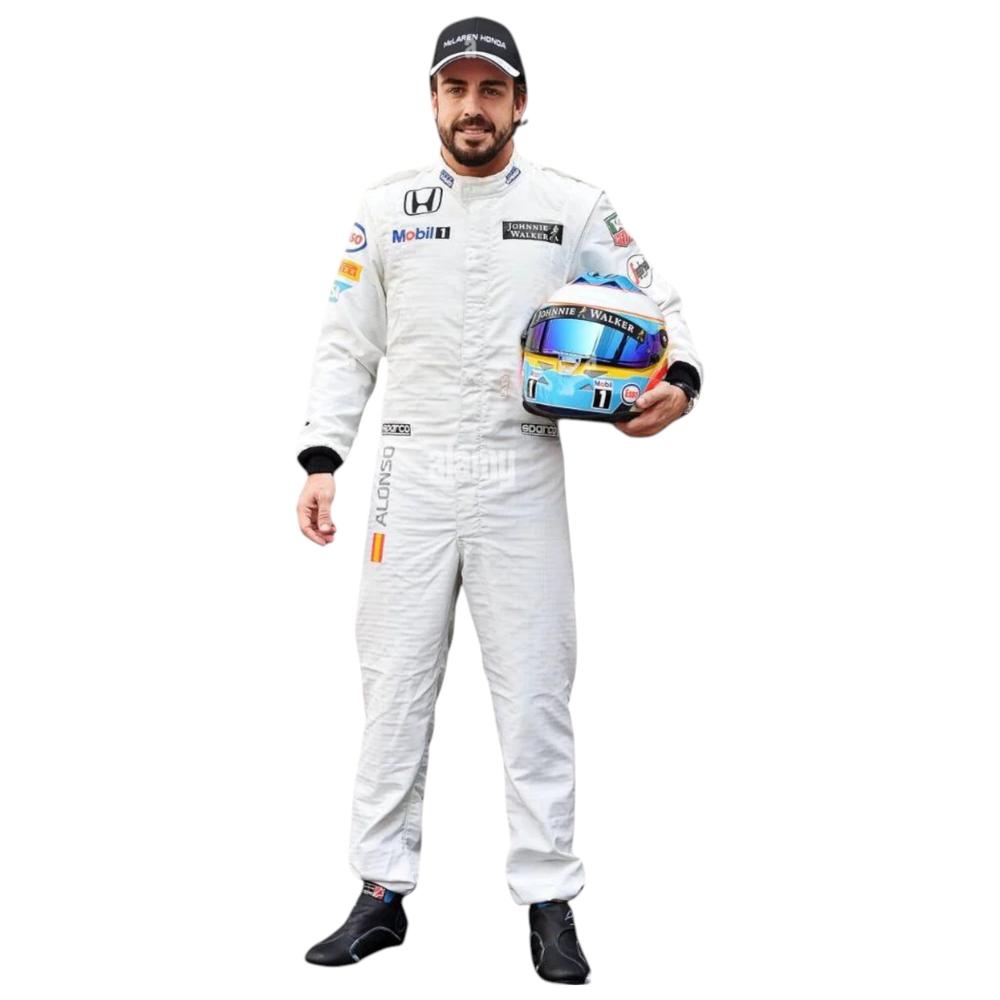Fernando Alonso 2015 Mclaren F1 Race Suit - Averon Racewears image 1