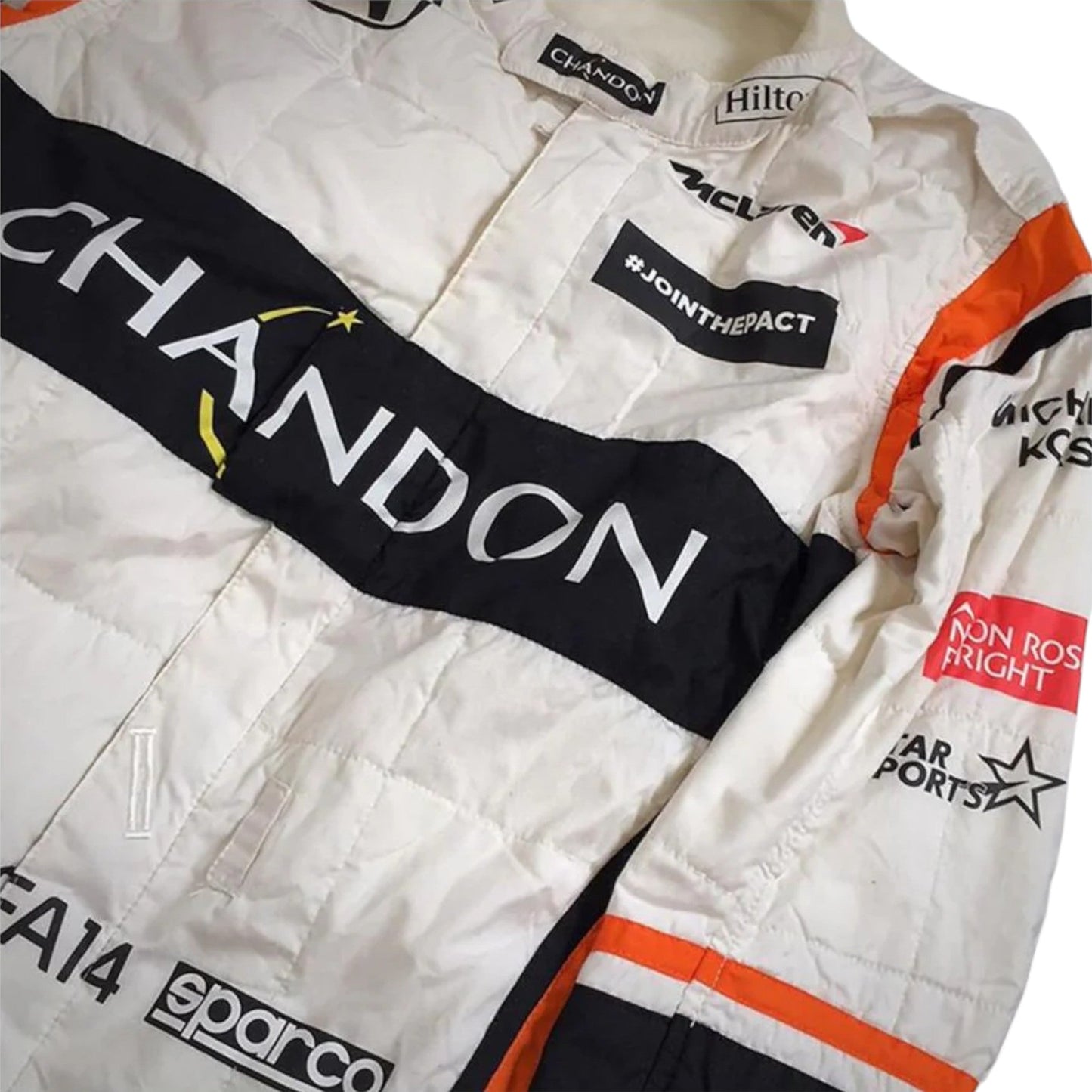 Fernando Alonso 2017 Mclaren F1 Race Suit - Averon Racewears image 2