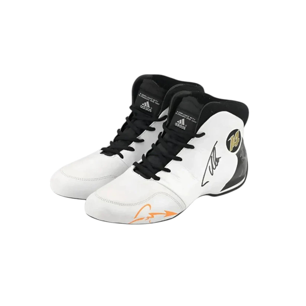 Fernando Alonso 2017 Mclaren F1 Racing Shoes - Averon Racewears image 1
