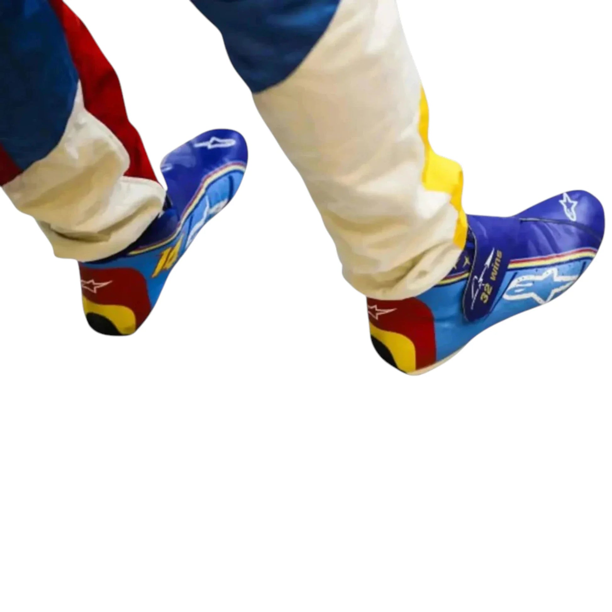 Fernando Alonso 2018 Mclaren 300GP Round 7 F1 Racing Shoes - Averon Racewears image 3