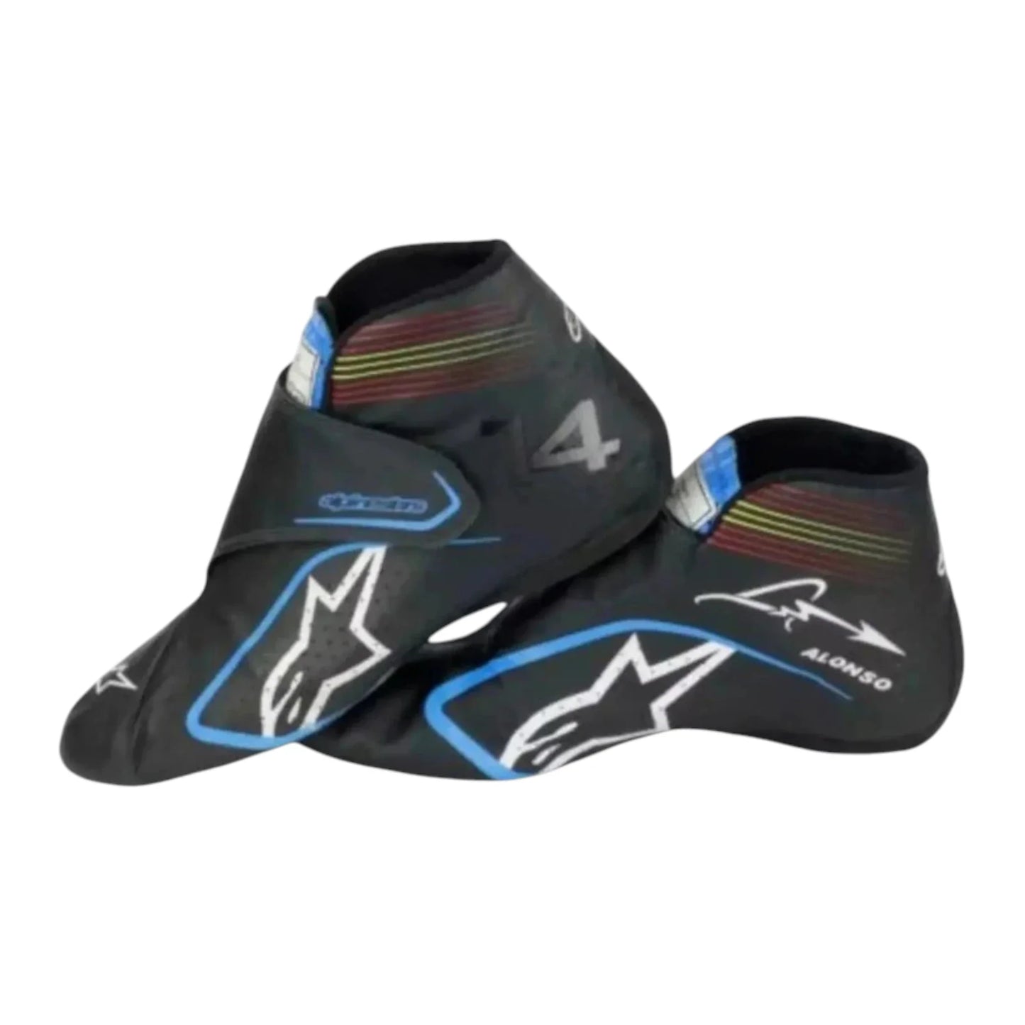 Fernando Alonso 2021 Alpine F1 Racing Shoes - Averon Racewears image 2