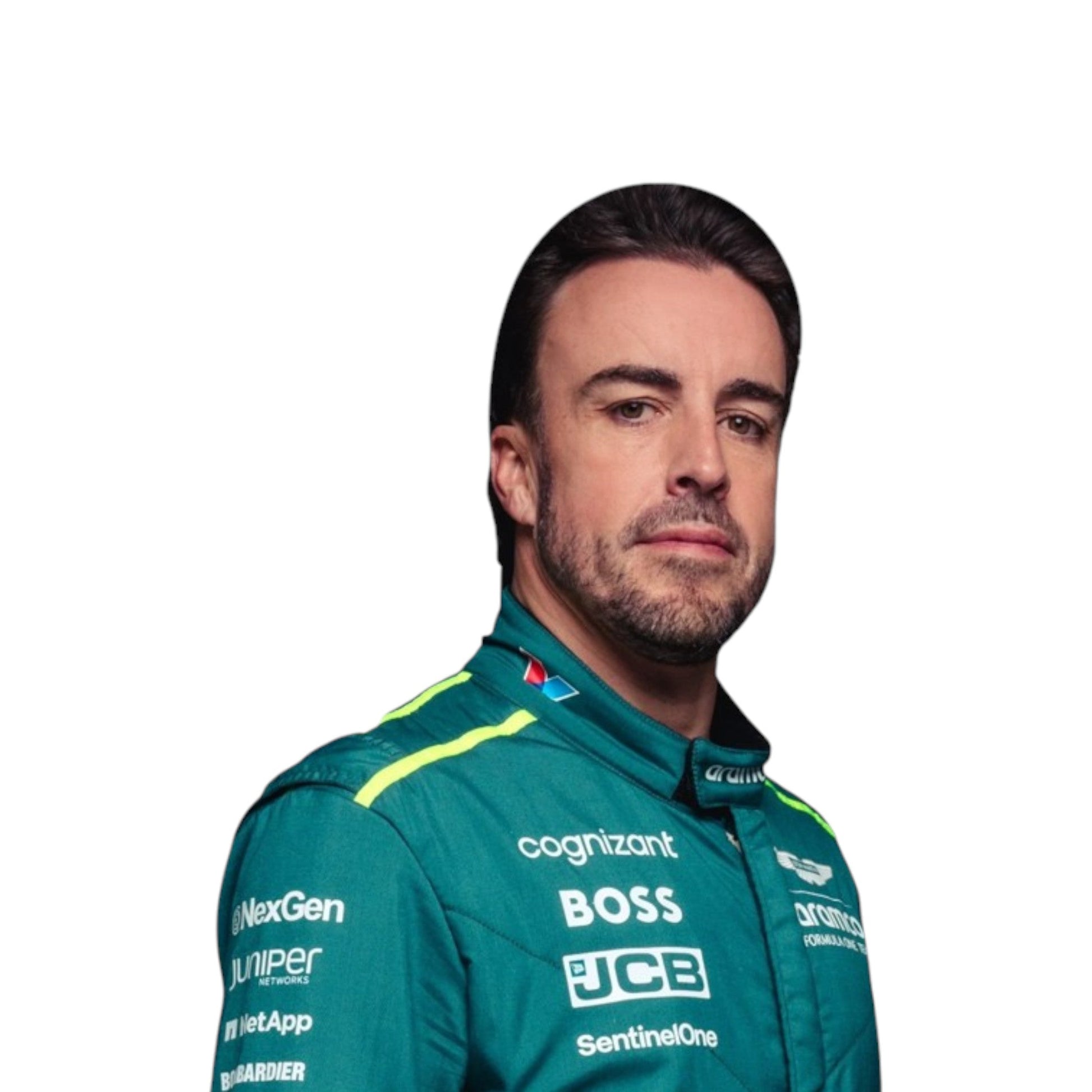 Fernando Alonso 2024 Aston Martin F1 Race Suit - Averon Racewears image 2