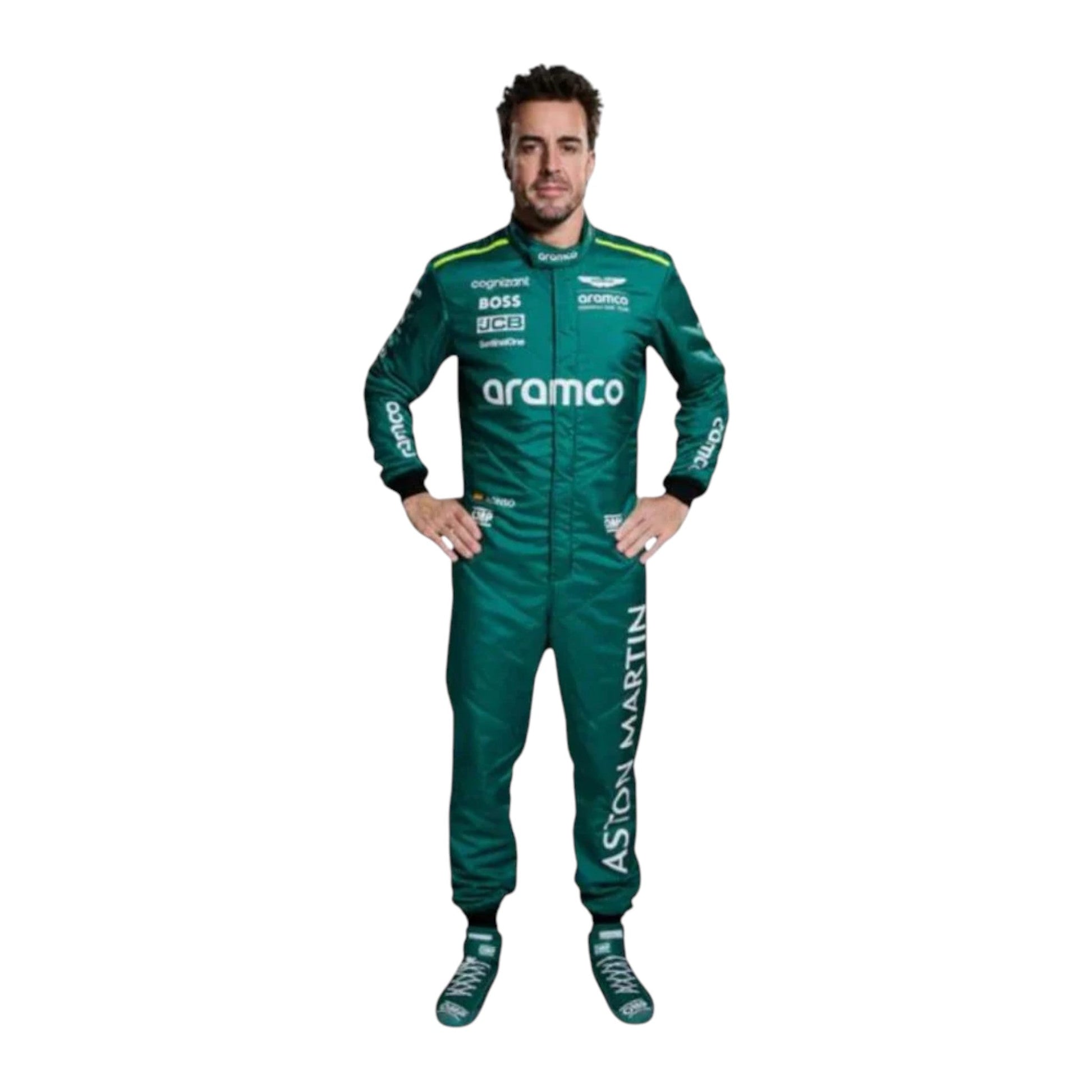 Fernando Alonso 2024 Aston Martin F1 Race Suit - Averon Racewears image 6