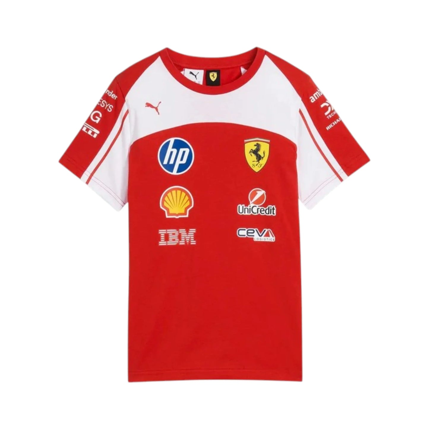 Formula 1 2025 Ferrari Racing T-Shirt - Averon Racewears image 1