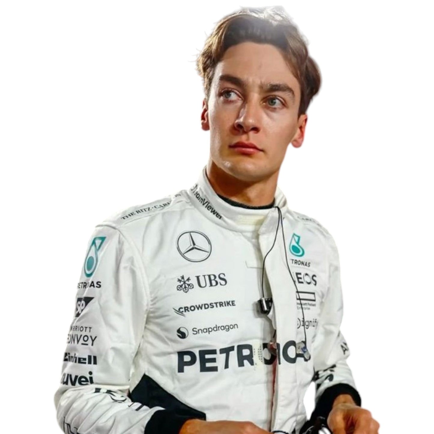 George Russel 2024 Mercedes-AMG Petronas Qatar GP F1 Race Suit - Averon Racewears image 3