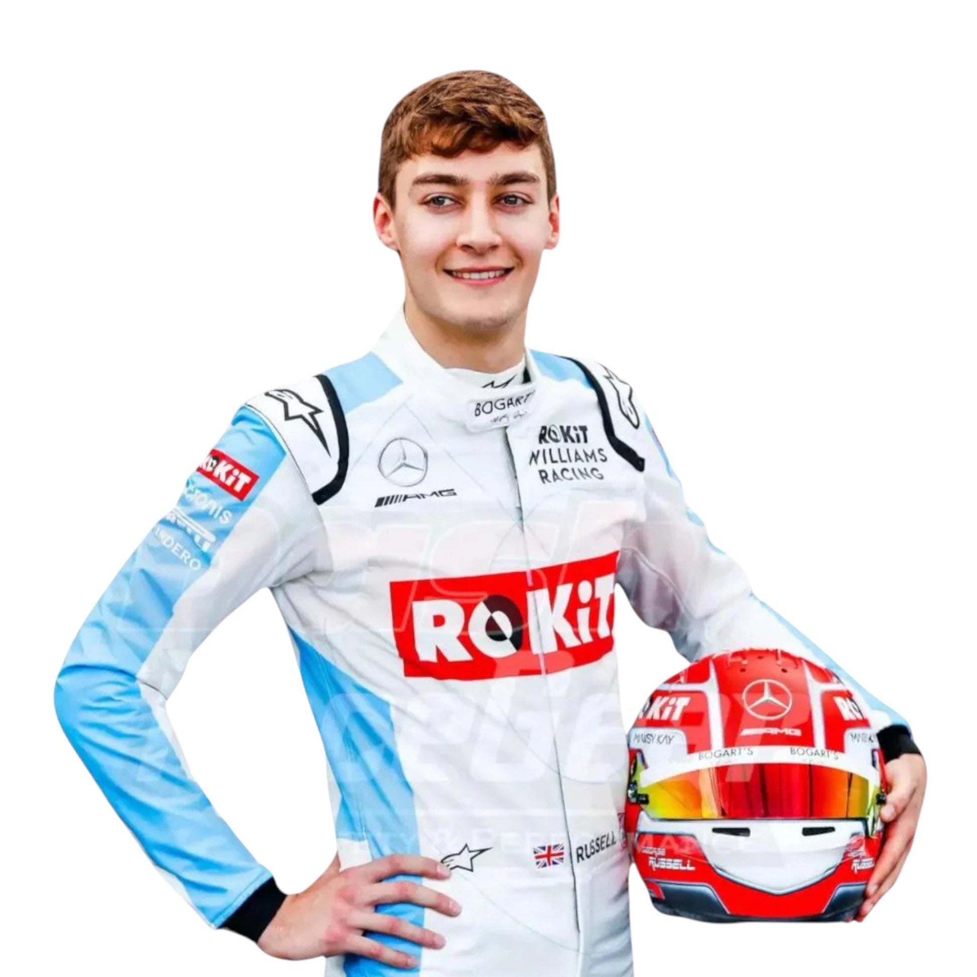 George Russell 2020 Williams F1 Race Suit - Averon Racewears image 1
