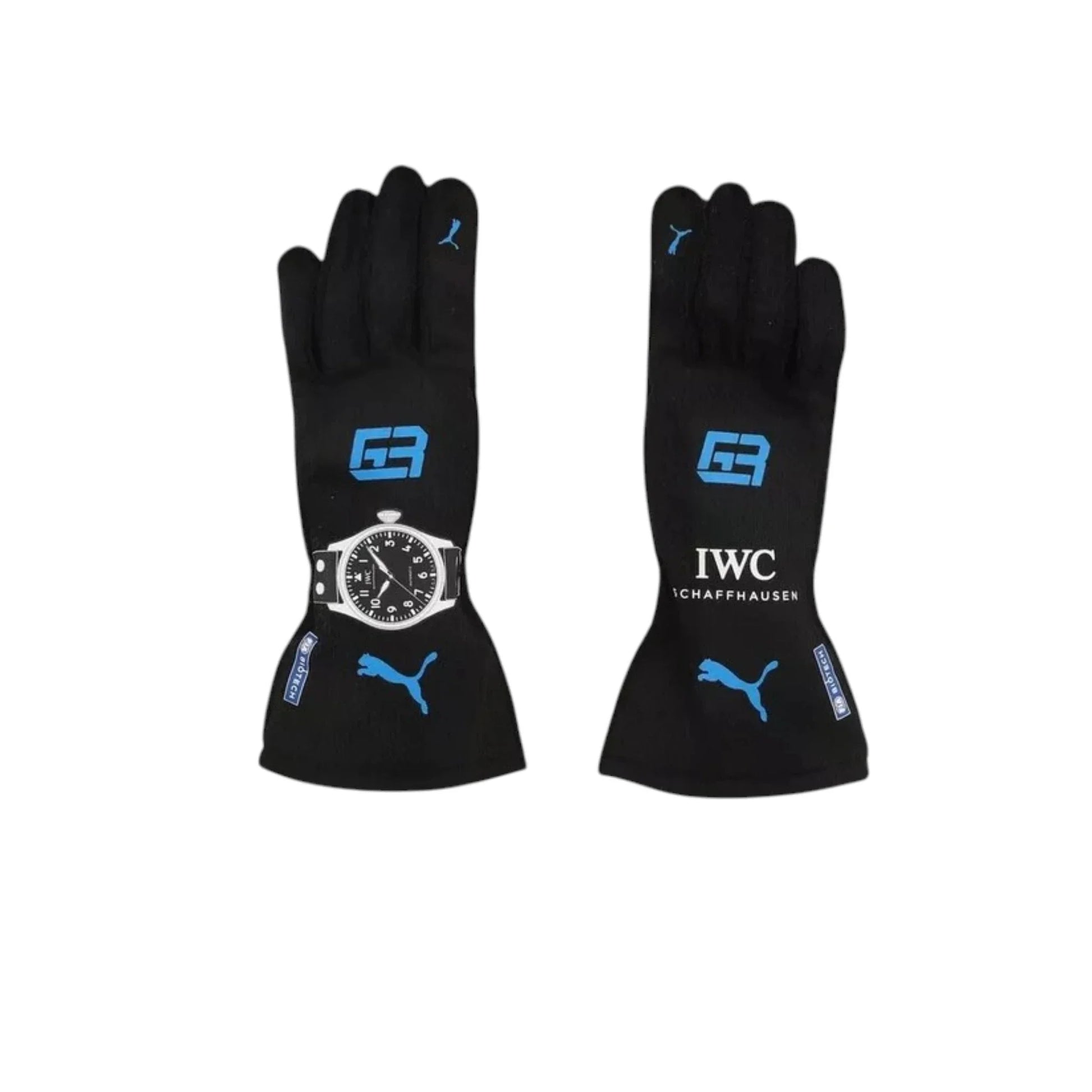 George Russell 2022 Mercedes-AMG Petronas F1 Racing Gloves - Averon Racewears image 1