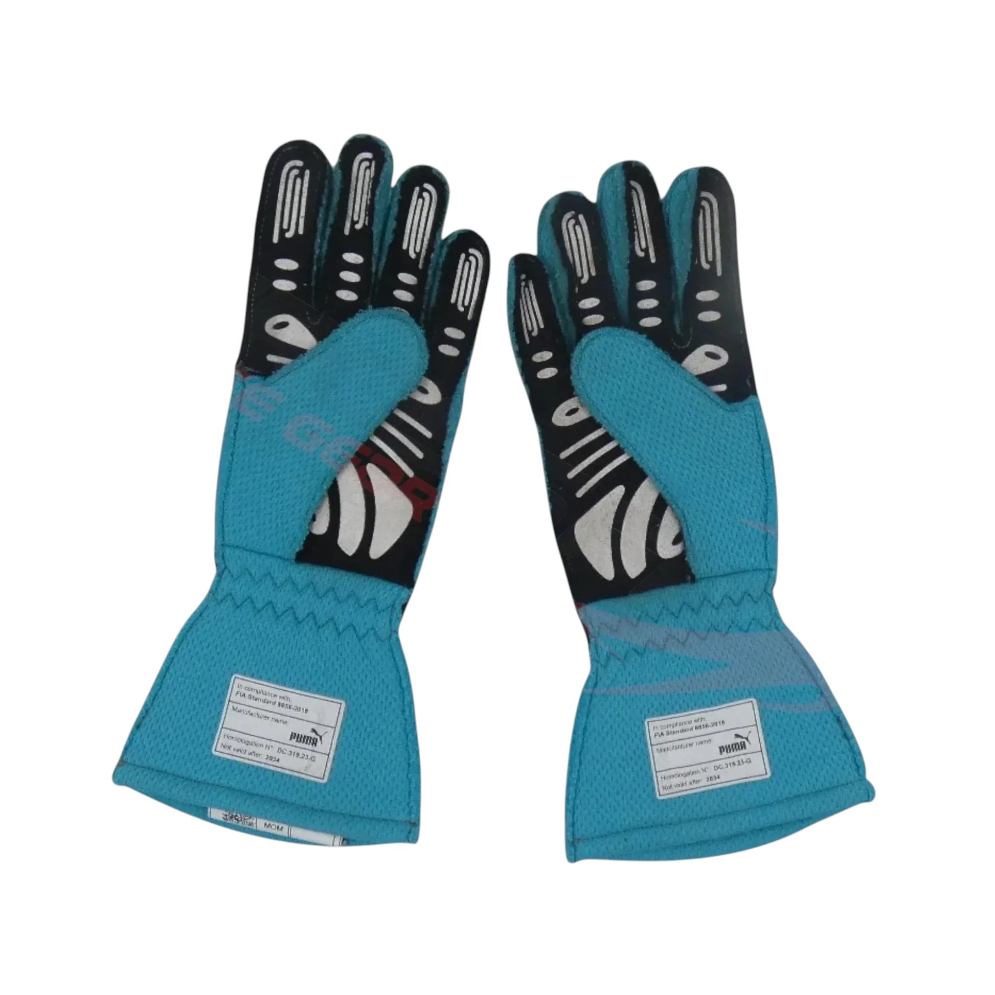 George Russell 2024 Mercedes-AMG Petronas F1 Racing Gloves - Averon Racewears image 2