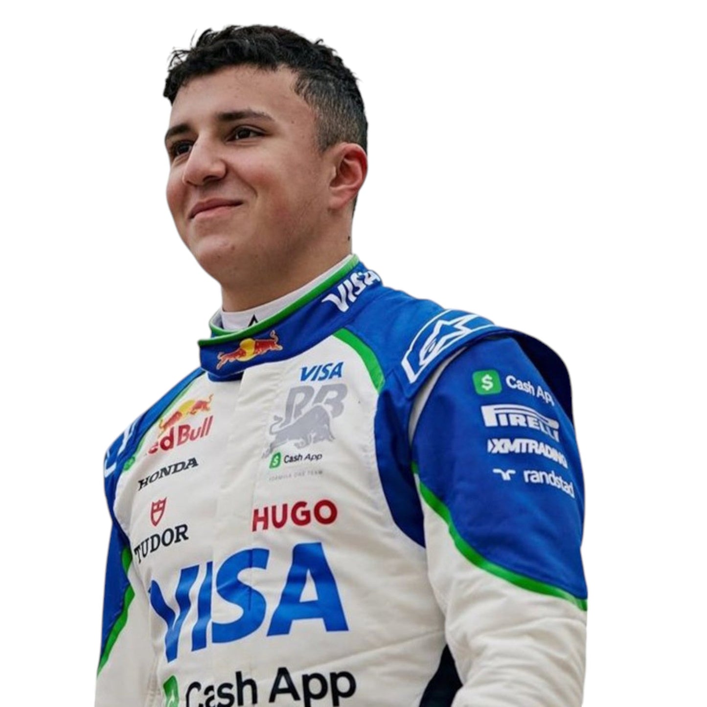 Isac Hadjar 2025 Racing Bulls F1 Race Suit - Averon Racewears image 1