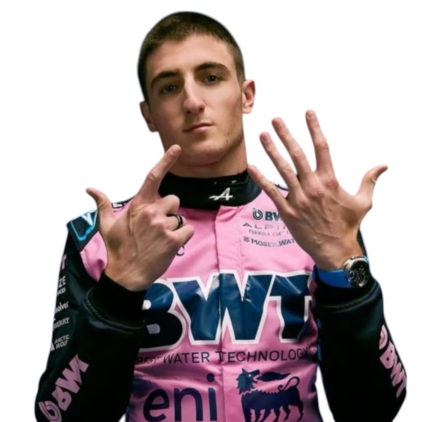 Jack Doohan BWT Alpine 2025 F1 Race Suit - Averon Racewears image 2