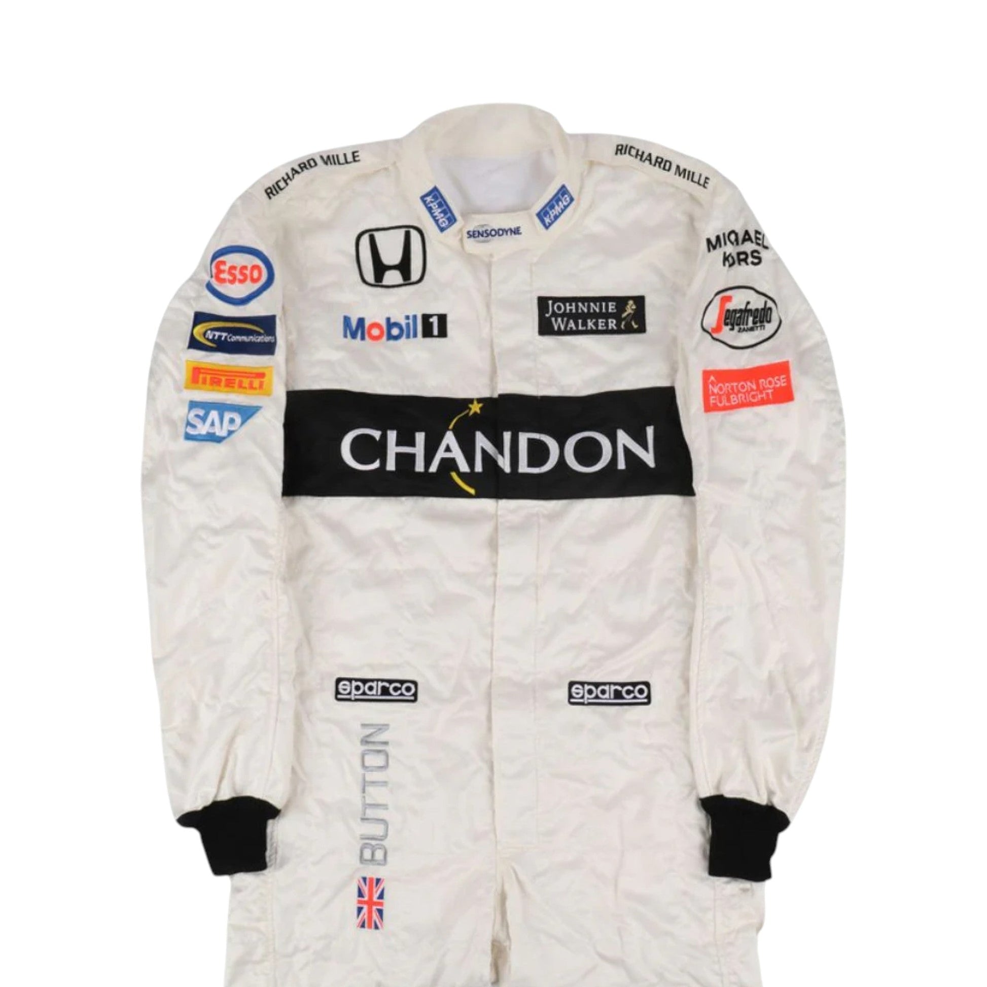 Jenson Button 2016 Mclaren F1 Race Suit - Averon Racewears image 1