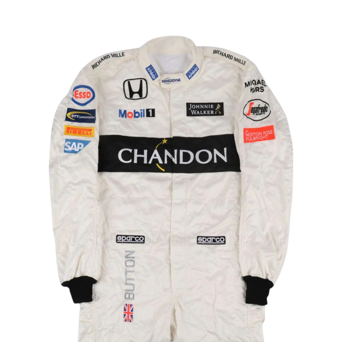 Jenson Button 2016 Mclaren F1 Race Suit - Averon Racewears image 1