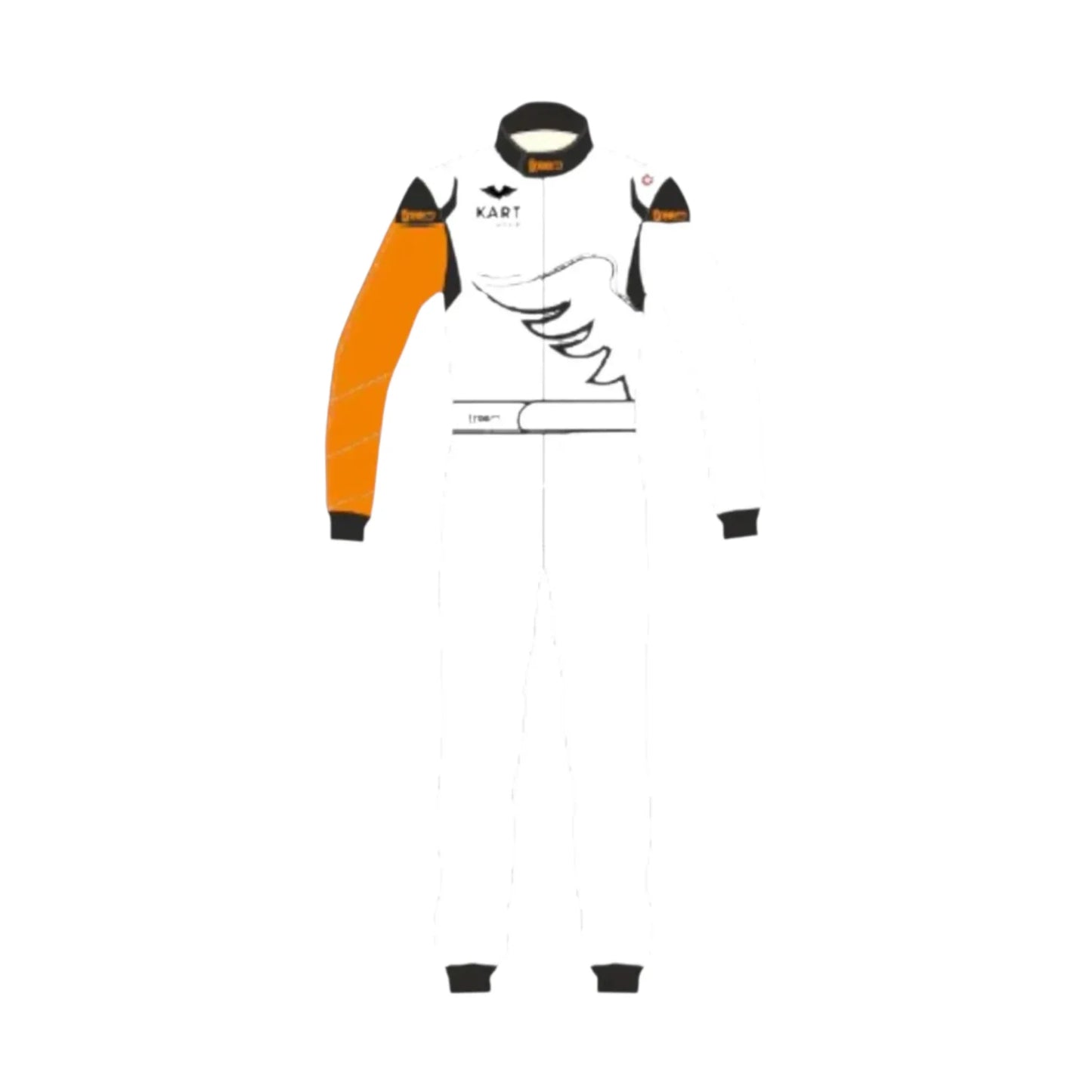 Kart Republic Asymmetric Go Kart Racing Suit - Averon Racewears image 1