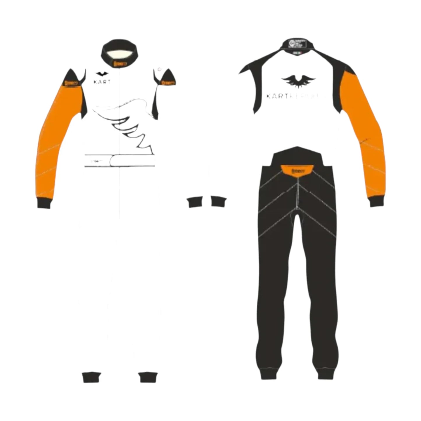 Kart Republic Asymmetric Go Kart Racing Suit - Averon Racewears image 3