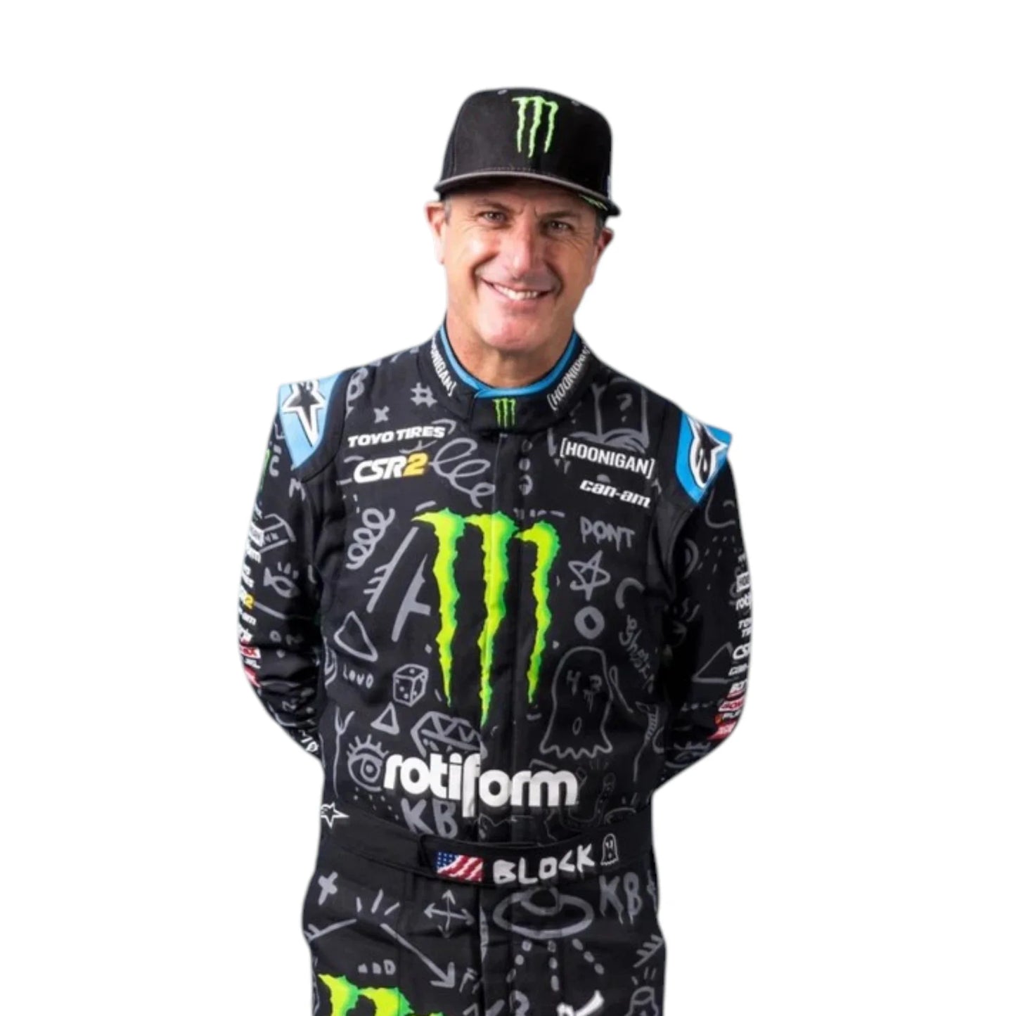 Ken Block 2022 Monster Go Kart Racing Suit - Averon Racewears image 2
