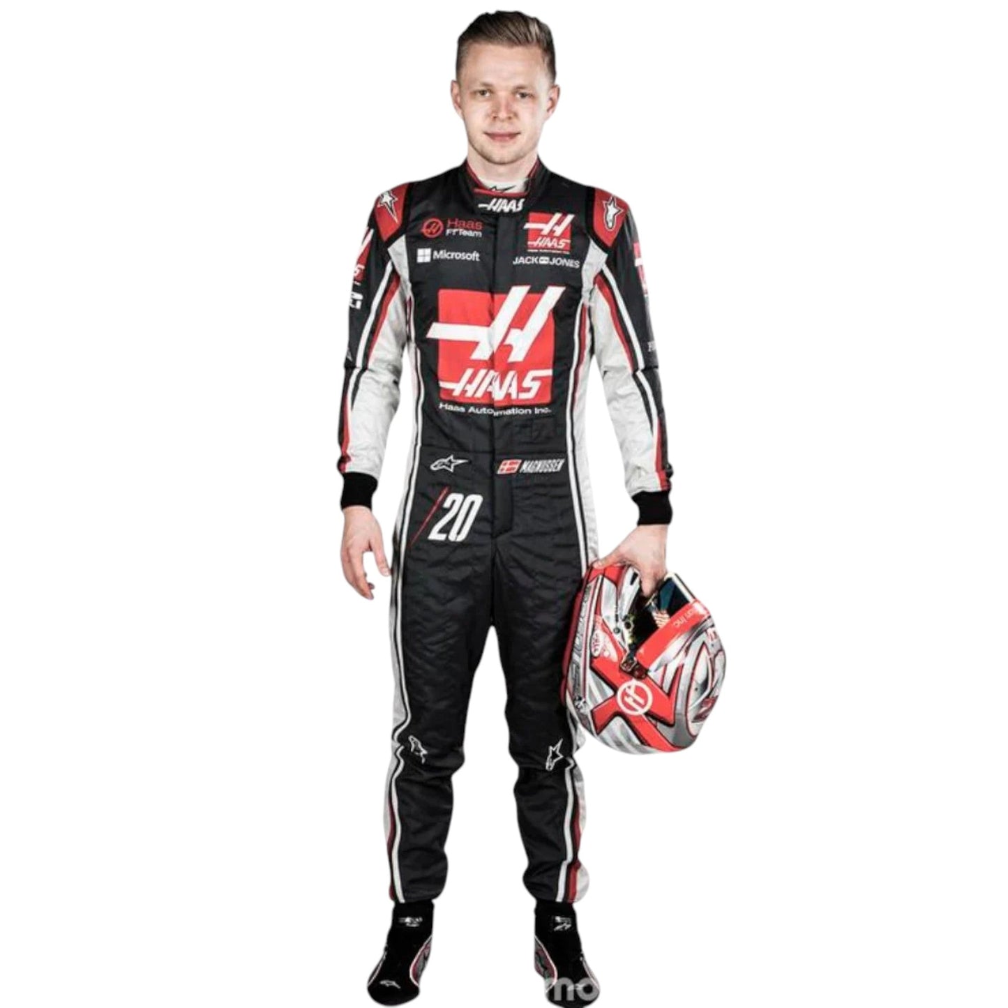 Kevin Magnussen 2017 Haas F1 Race Suit - Averon Racewears image 1