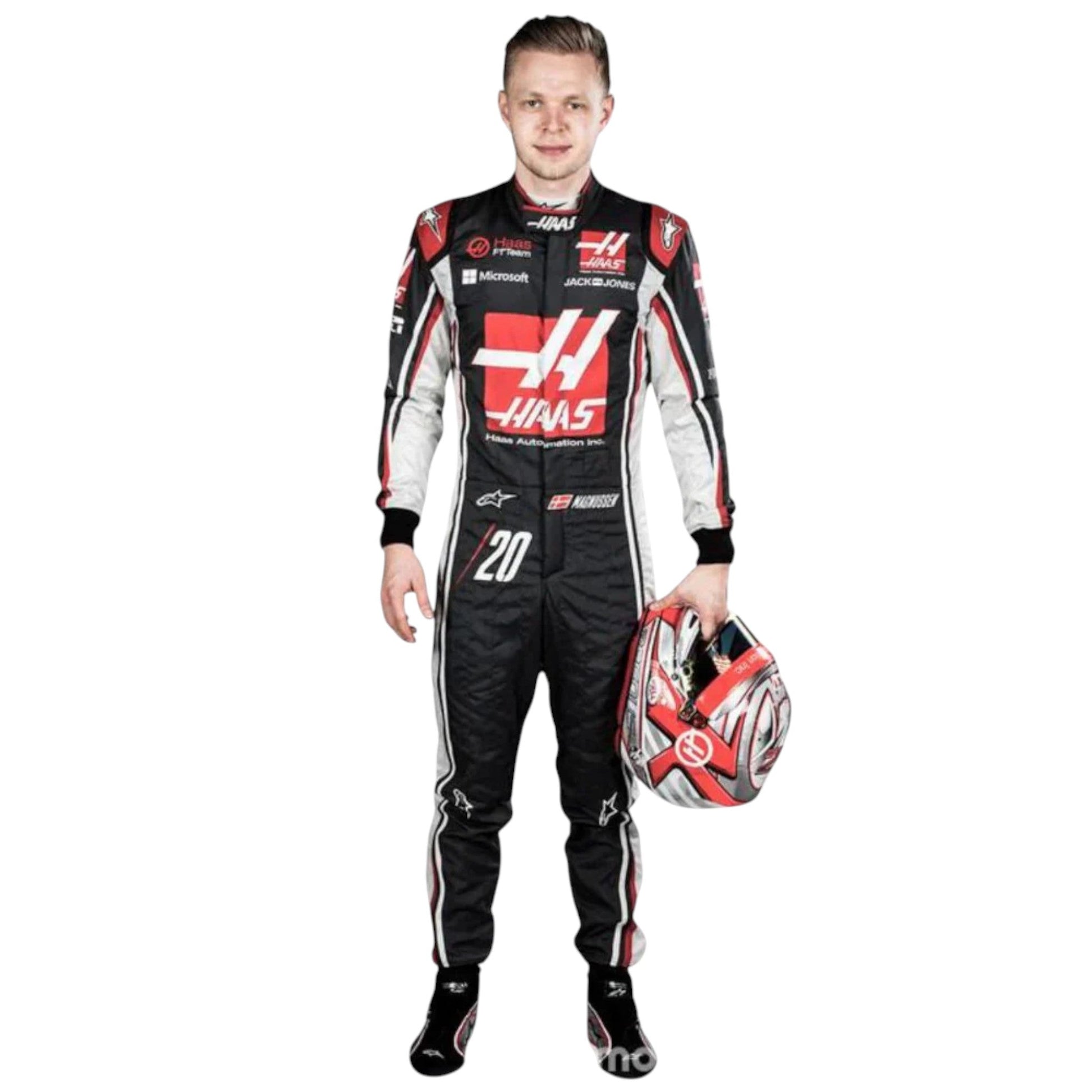Kevin Magnussen 2018 Haas F1 Race Suit - Averon Racewears image 1